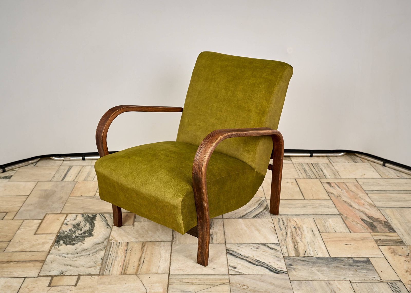 Armchair Designed By K. Kozelka And A. Kropacek, Interier Praha, Czechoslov photo furniture