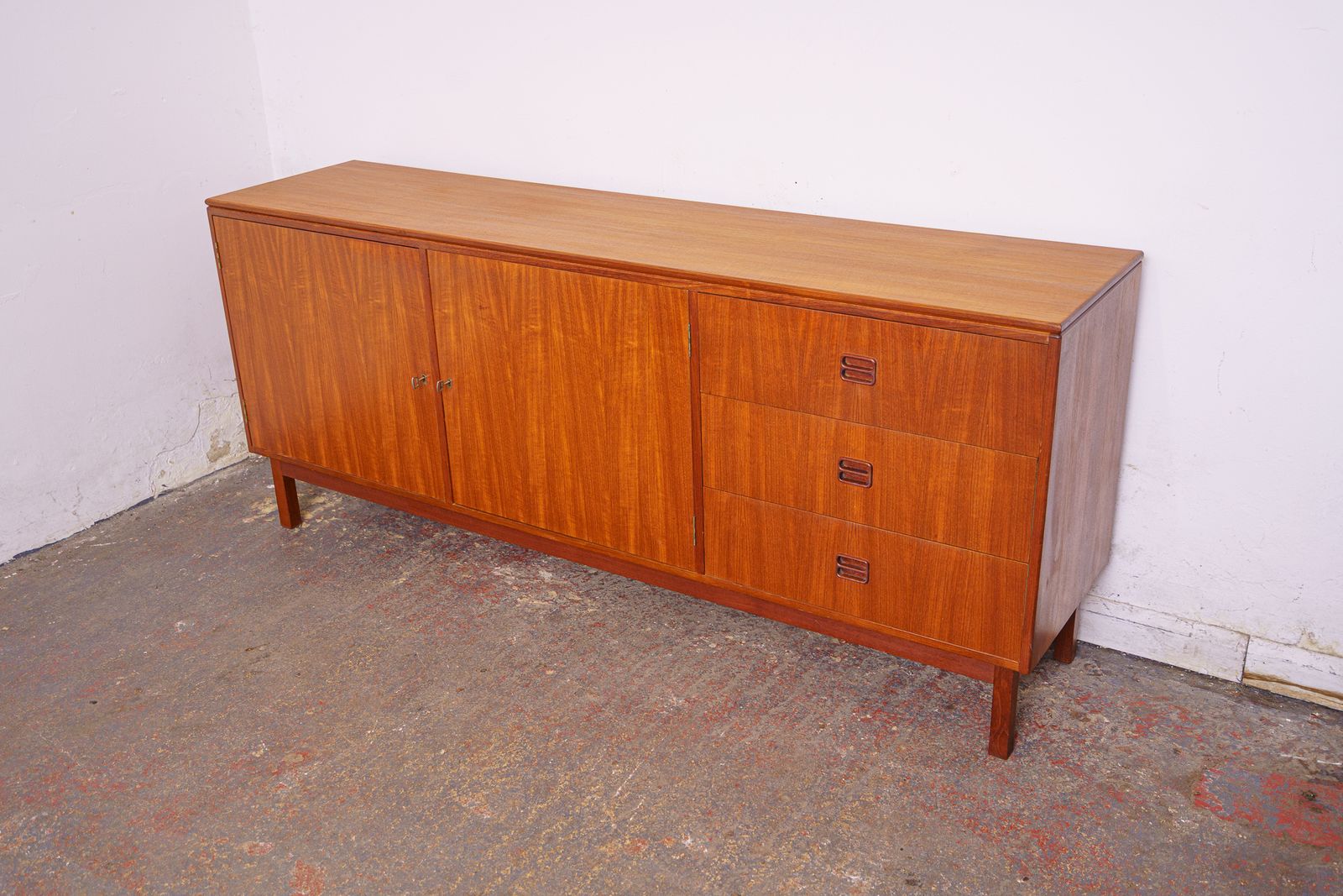 Danish Mid Century Teak Sideboard By Aejm Mobler photo 1200.0