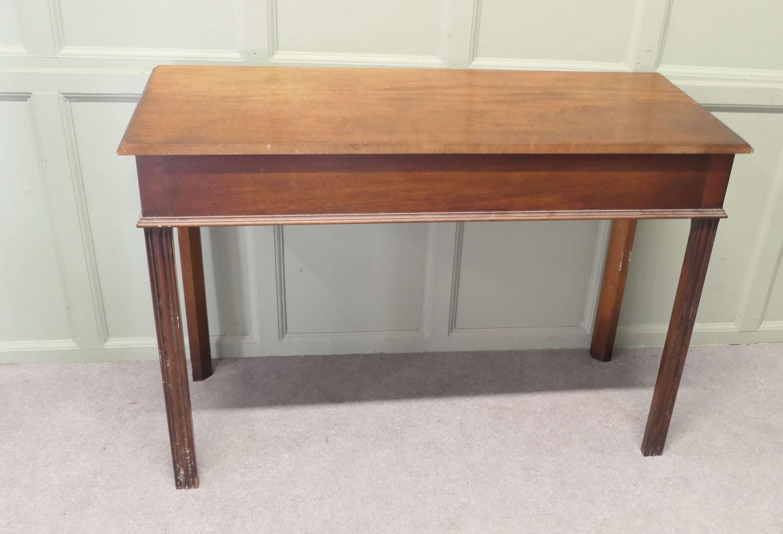 An Elegant 2 Drawer Writing Table Or Reception Desk photo buy