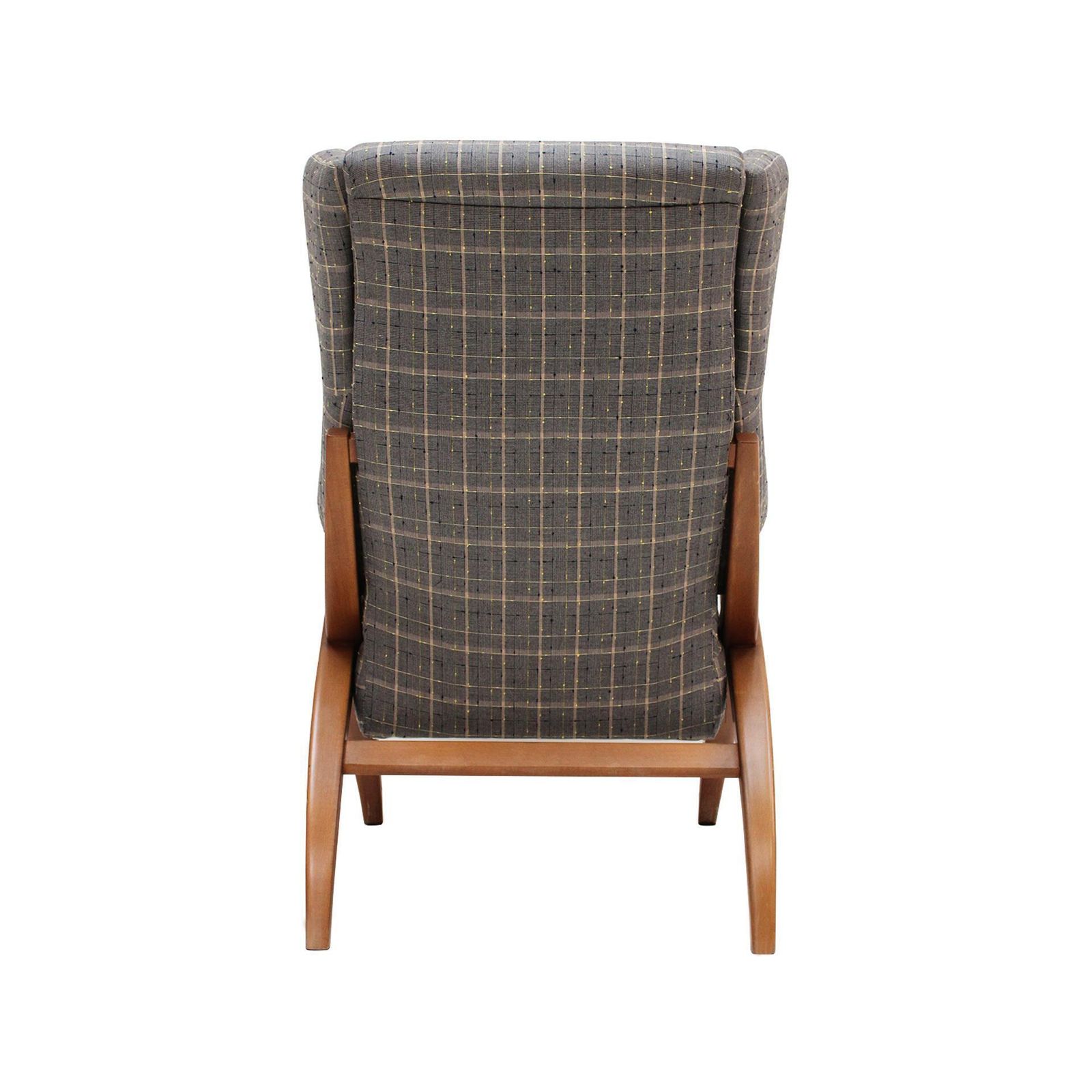 Mid Century Franco Albini Fiorenza Graphite Blue Wool Ash Italian 1950 Armchair photo for sale