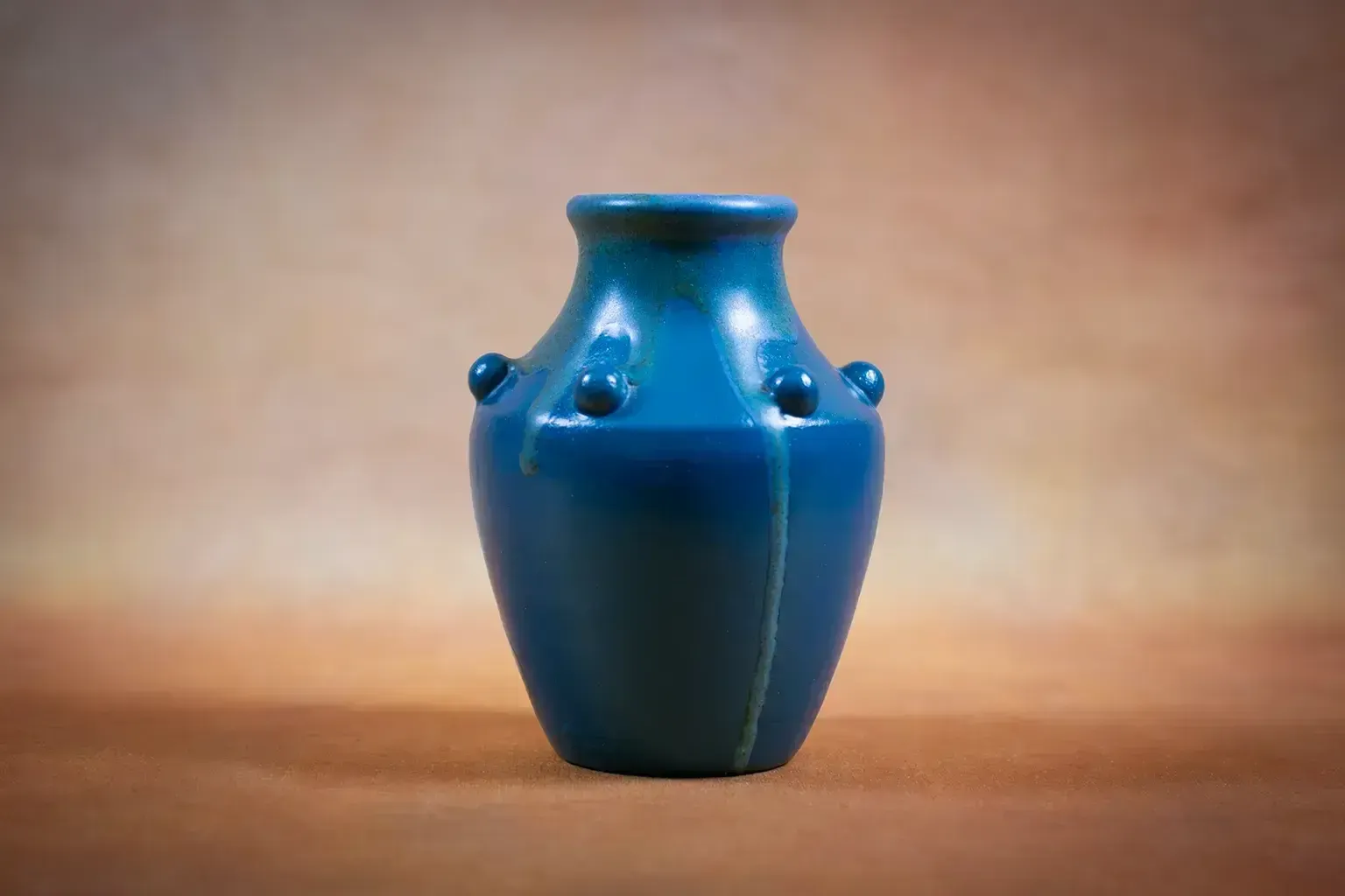 Petit vase en grès à glaçure, par Léon Pointu photo vinterior