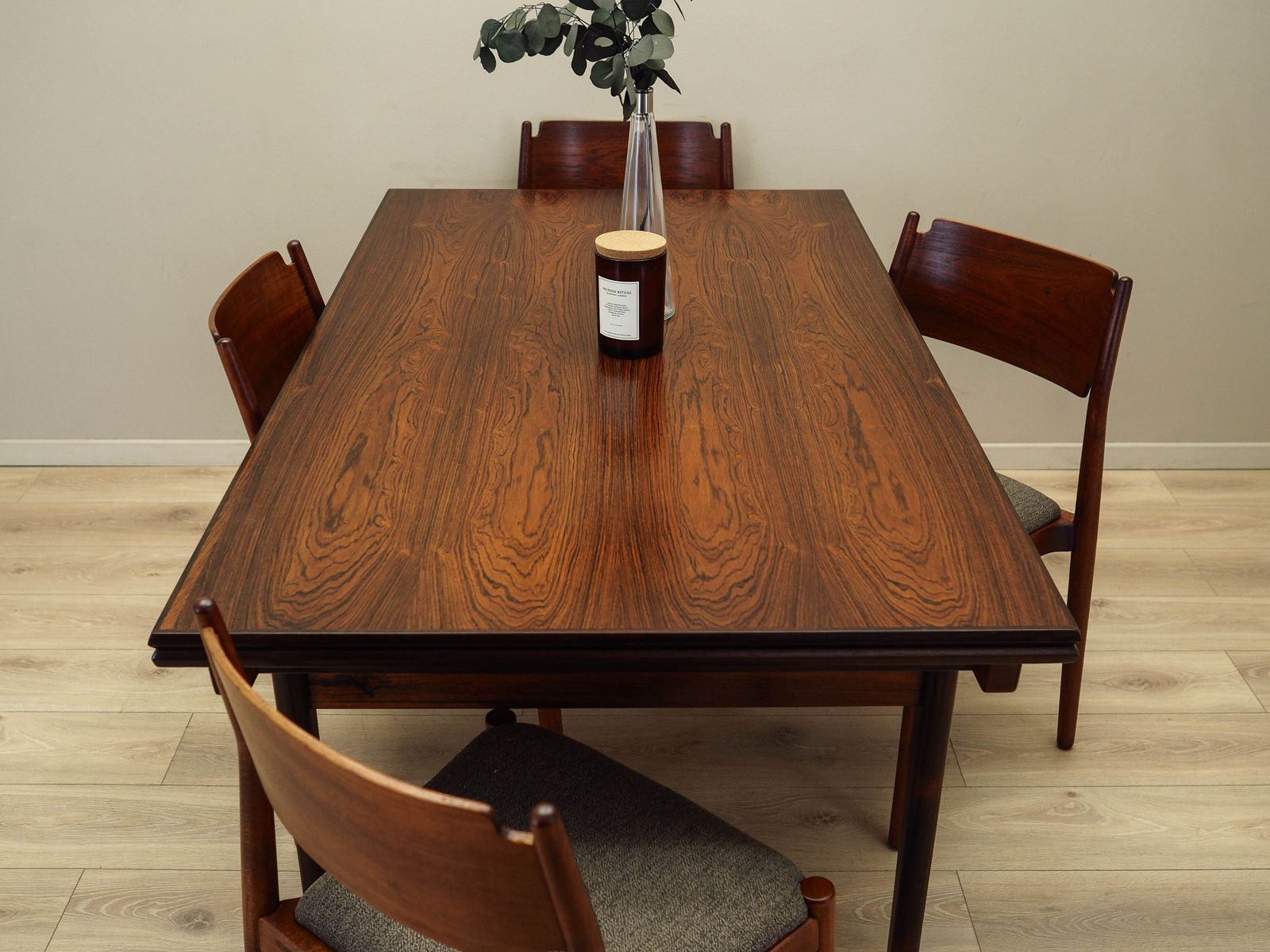 Vintage Tafel, Deens Design, Jaren 1960, Ontwerper: Henning Kjaernulf, Fabrikant: Vejle Stole & Møbelfabrik photo buy