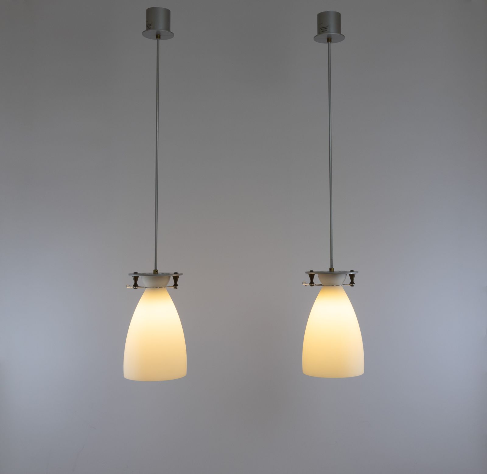 Pair Of Franceschina Pendants By Umberto Riva For Fontana Arte, 1980s