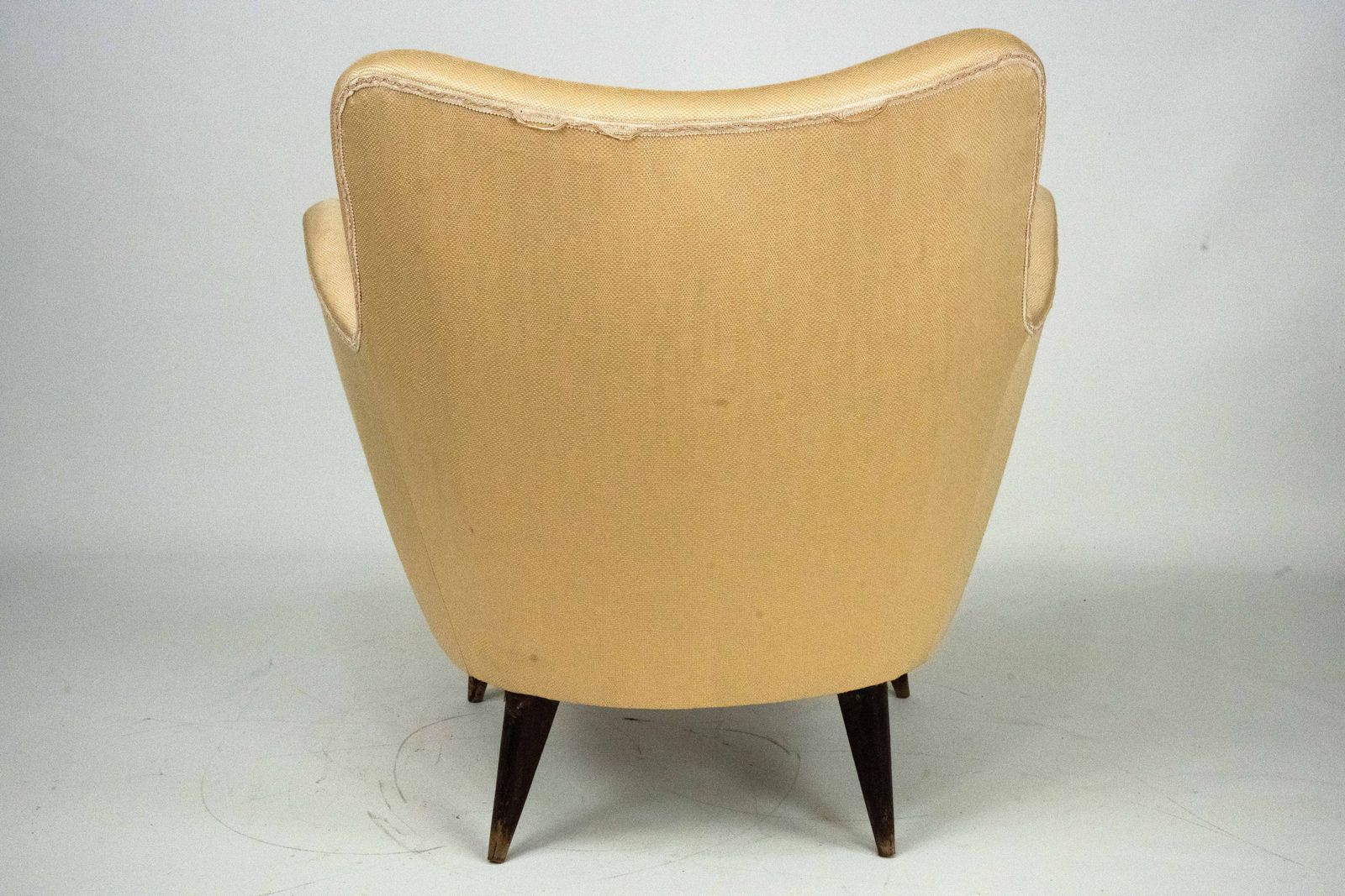 Guglielmo Veronesi Sculptural Lounge Armchair, Italy, 1950s photo Furniture