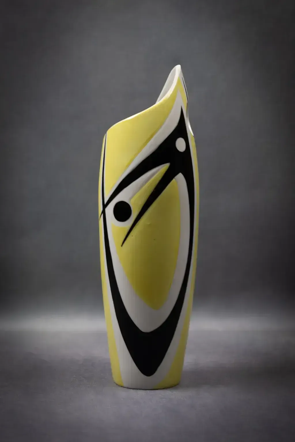 Modernist Porcelain Vase By Janos Török For Zsolnay photo for sale