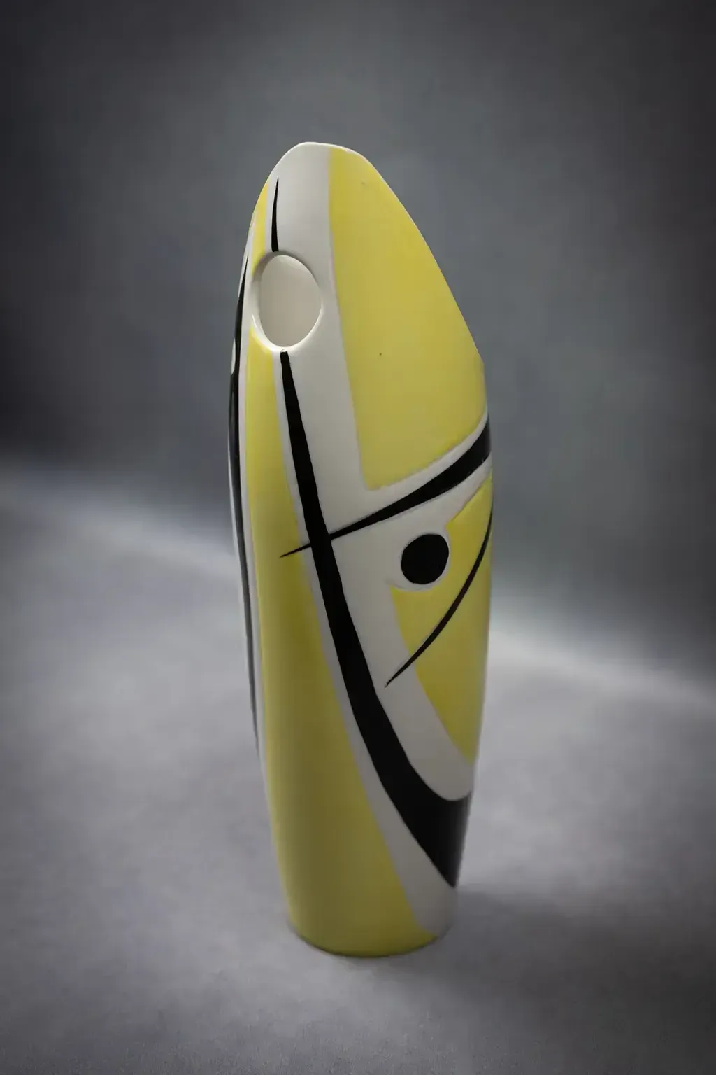 photo buy Modernist Porcelain Vase By Janos Török For Zsolnay