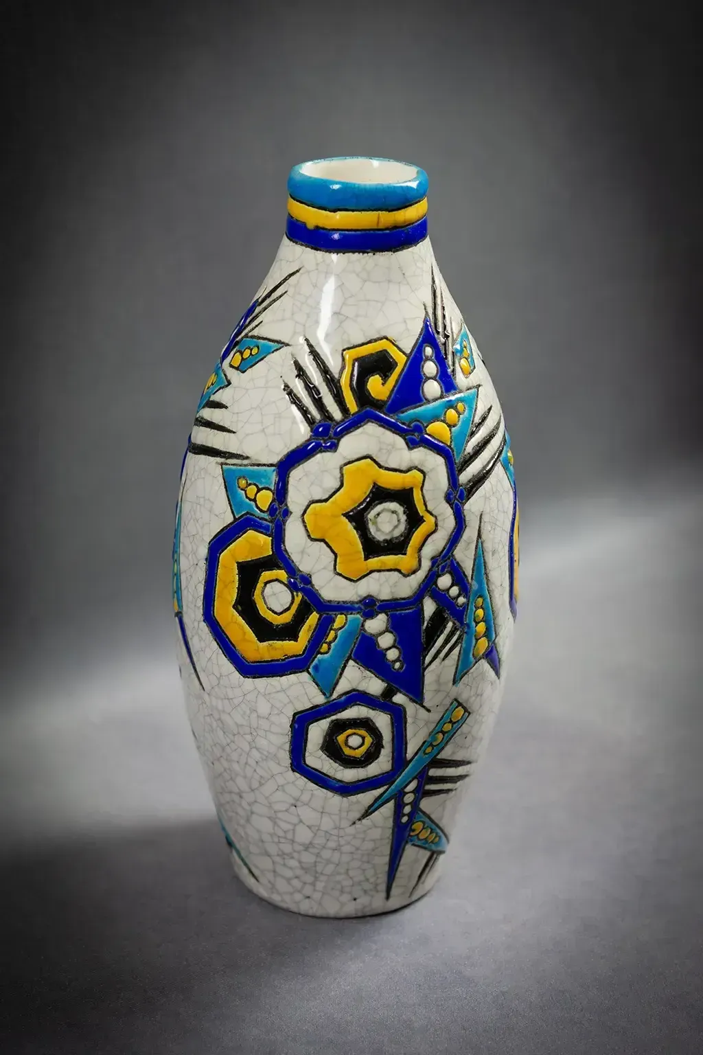 Vase Art Déco fuselé Keramis (D.1174) photo buy