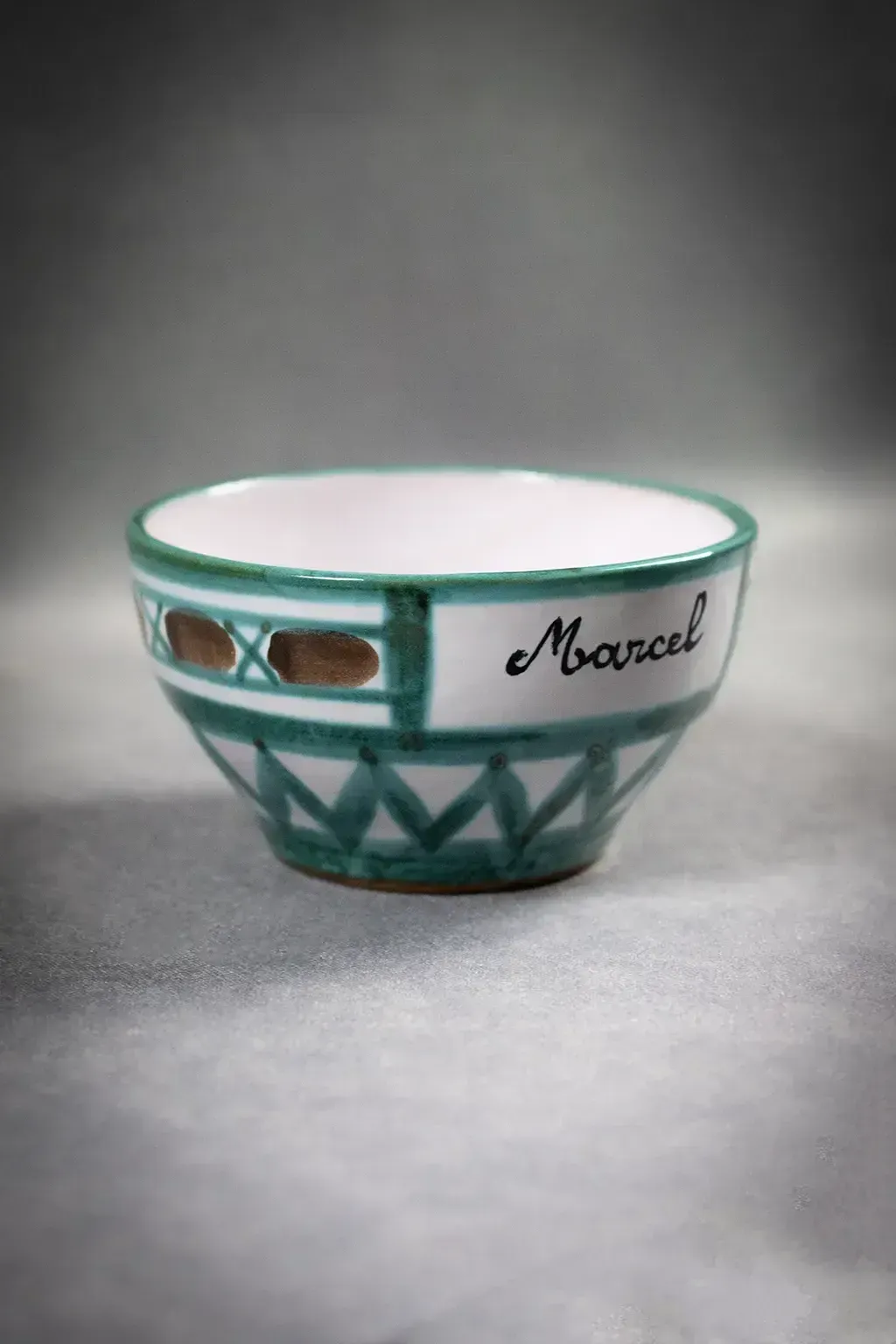 Coupe en céramique Robert Picault marquée Marcel, Vallauris photo for sale