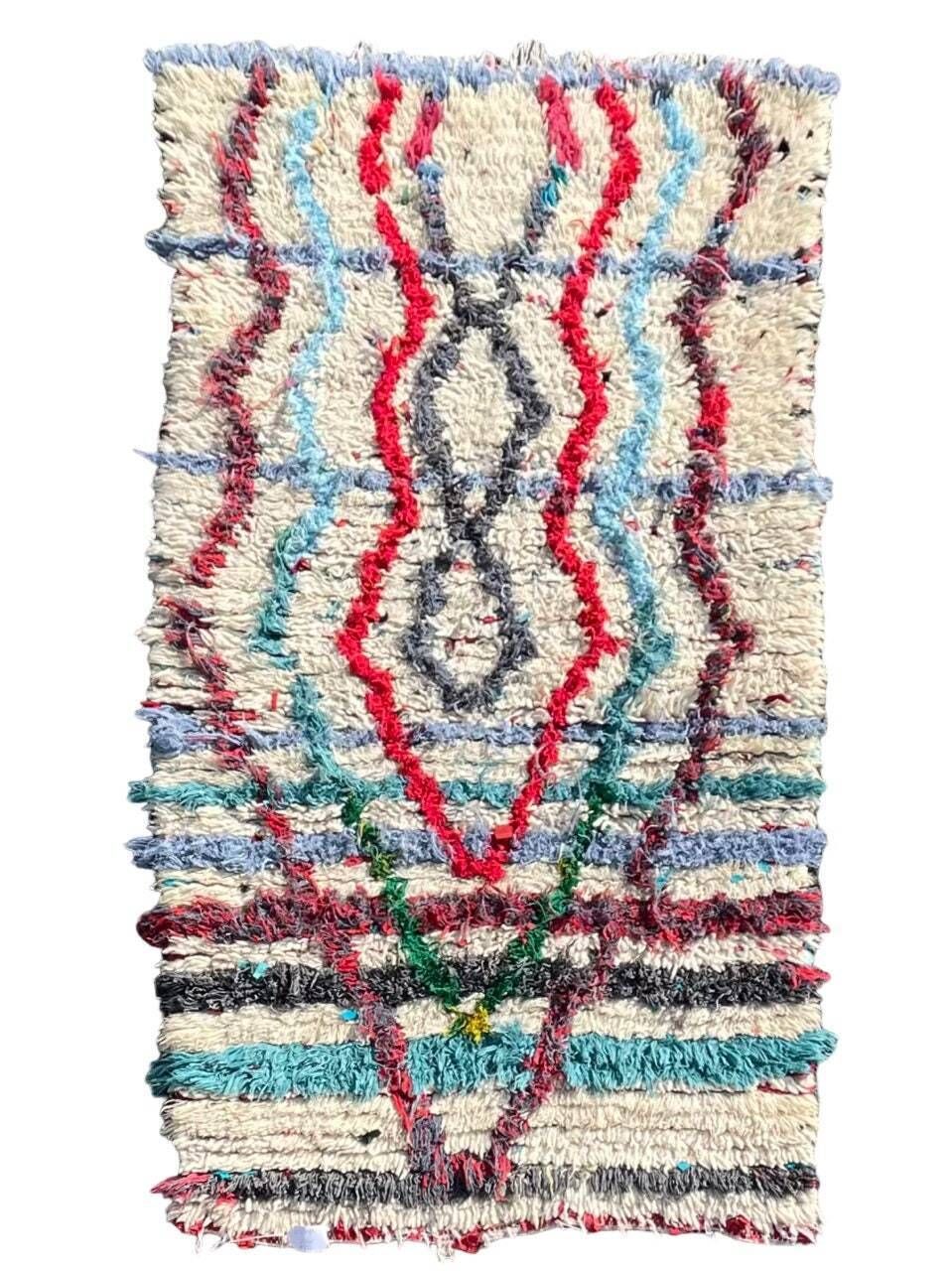 Moroccan Carpet, 80x165 Cm, Vintage Berber Rug, Berber Wool Rug, Vintage Bohemian Rug, Handmade Carpet, Boho Rug, Berber Teppich photo furniture