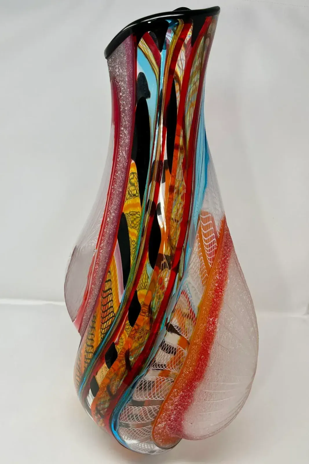 Murano Vase By Schiavon, 21st Century photo 7421.0