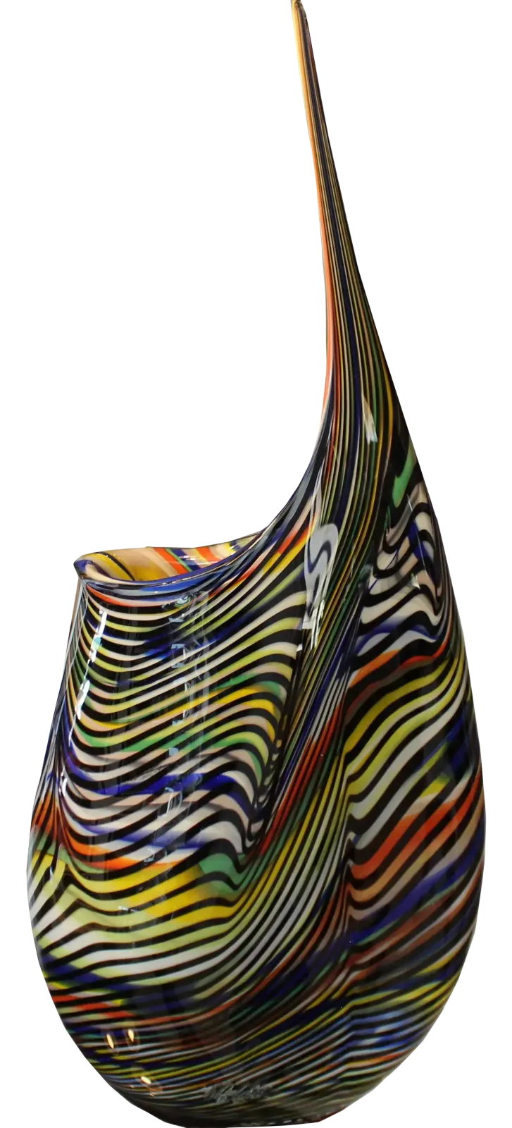 "Tiger" 1 Of 1 Vase By Afro Celotto