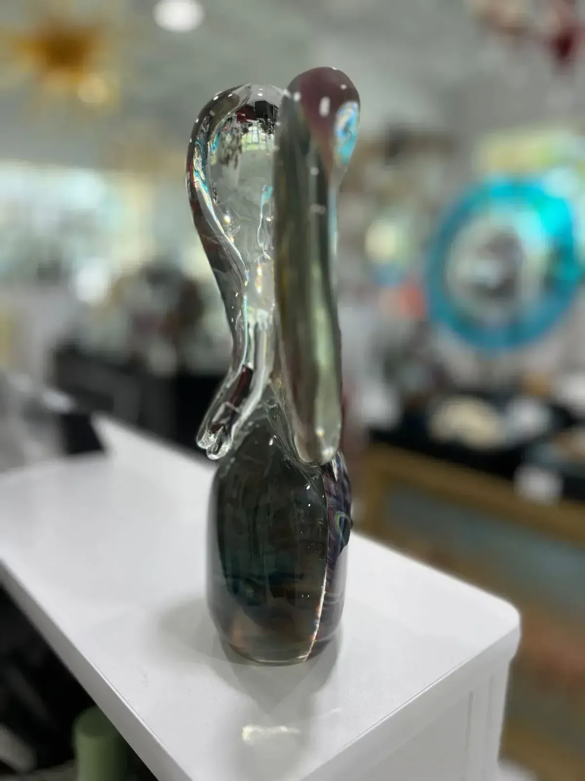Murano Glass Elephant Head By Oscar Zanetti photo Art