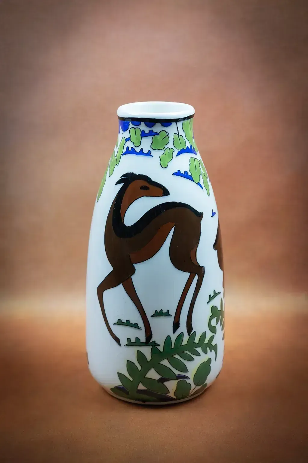 Vase Keramis à décor de cerfs (D. 1434) photo furniture