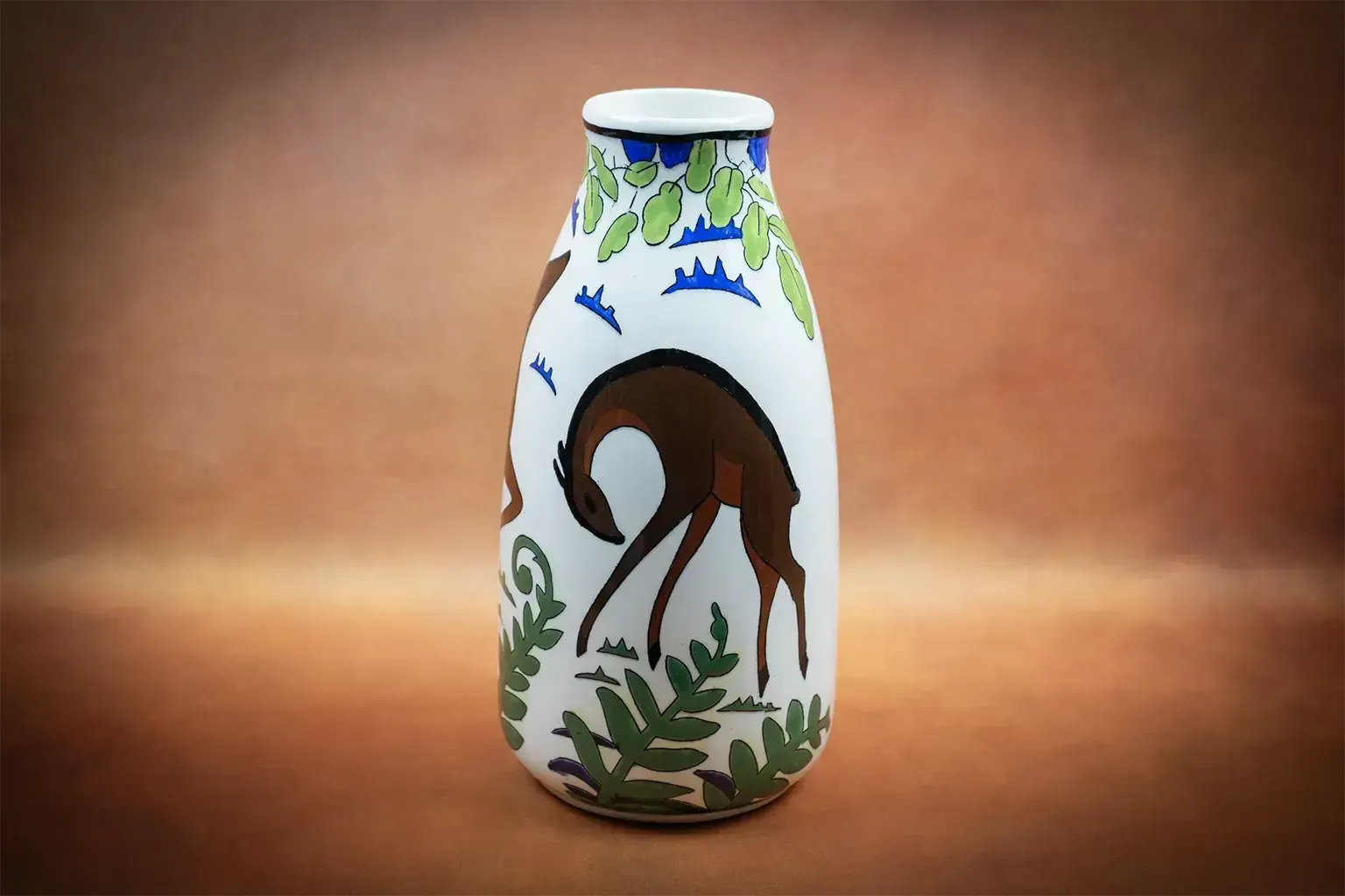 photo furniture Vase Keramis à décor de cerfs (D. 1434)