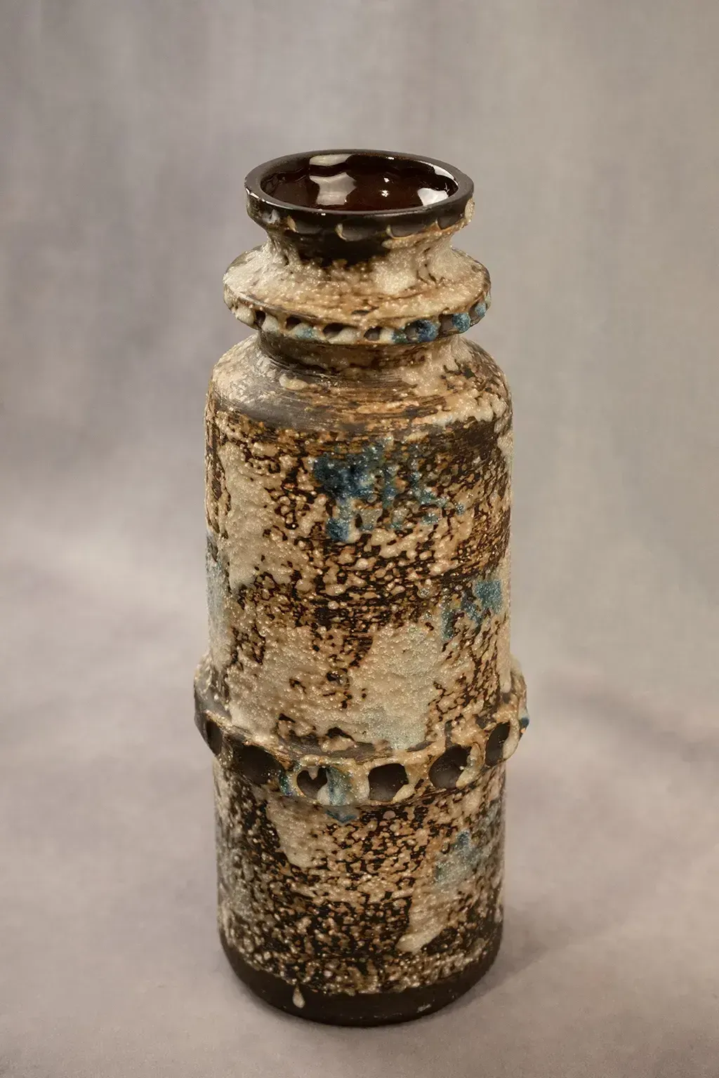 “Fat Lava” Vase – Dieter Peter For Carstens Tönnieshof, West Germany, Mid Century German Ceramic