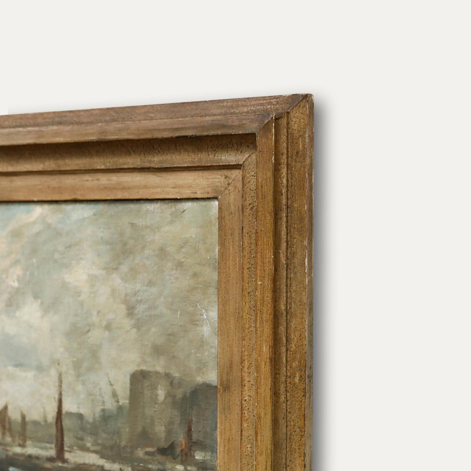 Cyril Walduck Edwards (1902 1982)   Framed Oil, Sailing Boats & Barges photo 350.0