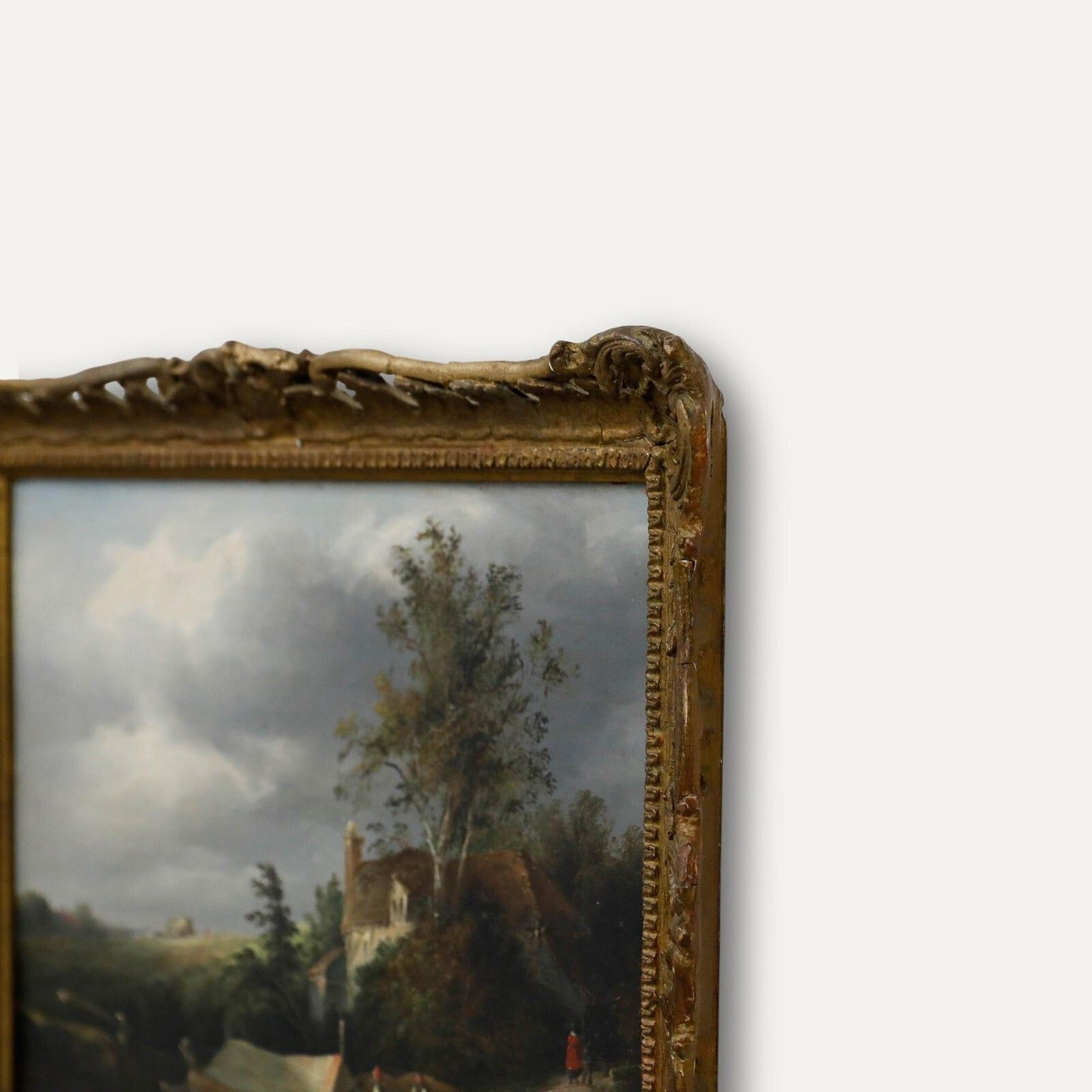 English School 19th Century Oil   Canal Scene photo 450.0