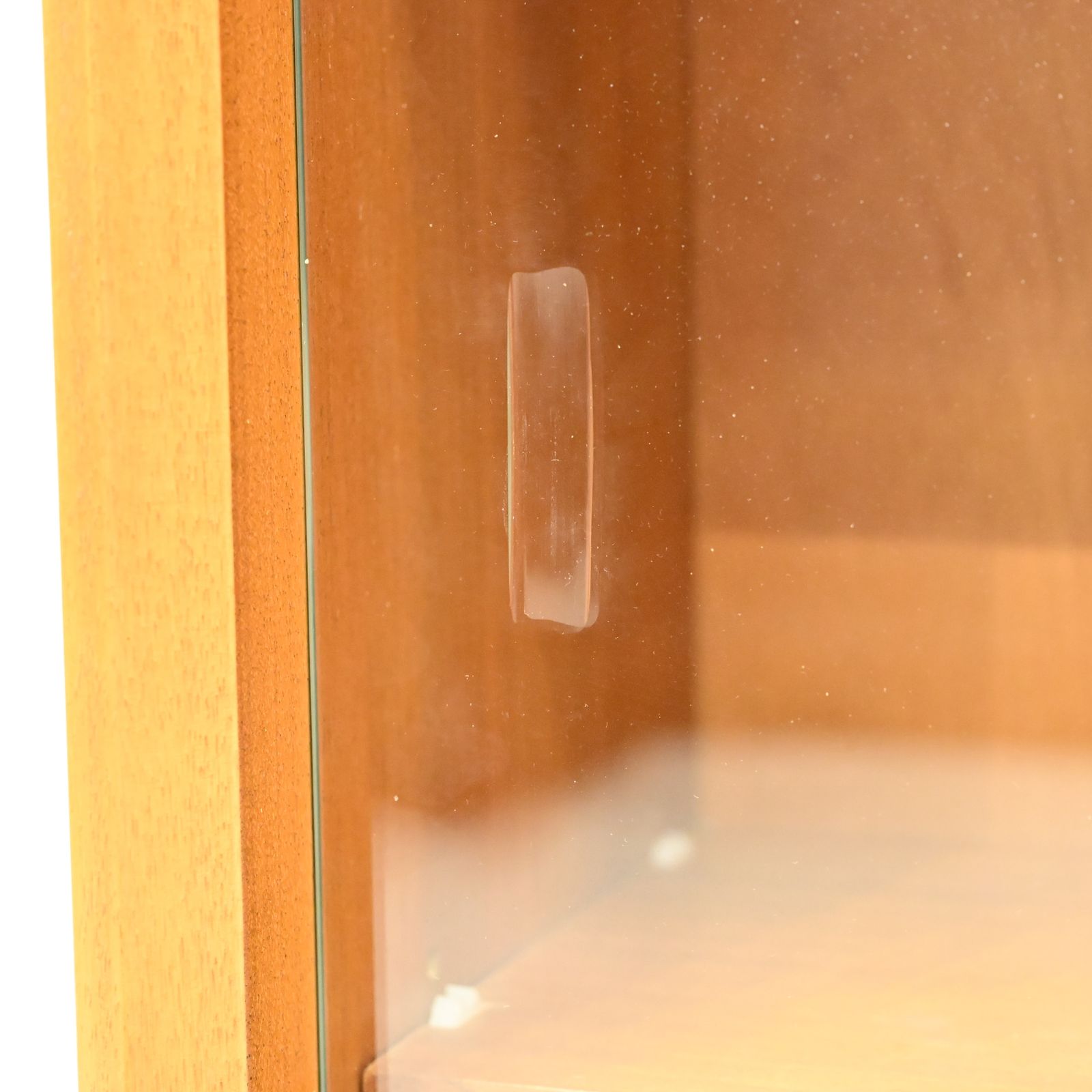 photo vintage 1950s 60s Gibbs Teak Display Cabinet Sliding Glass Doors Free Uk Delivery*