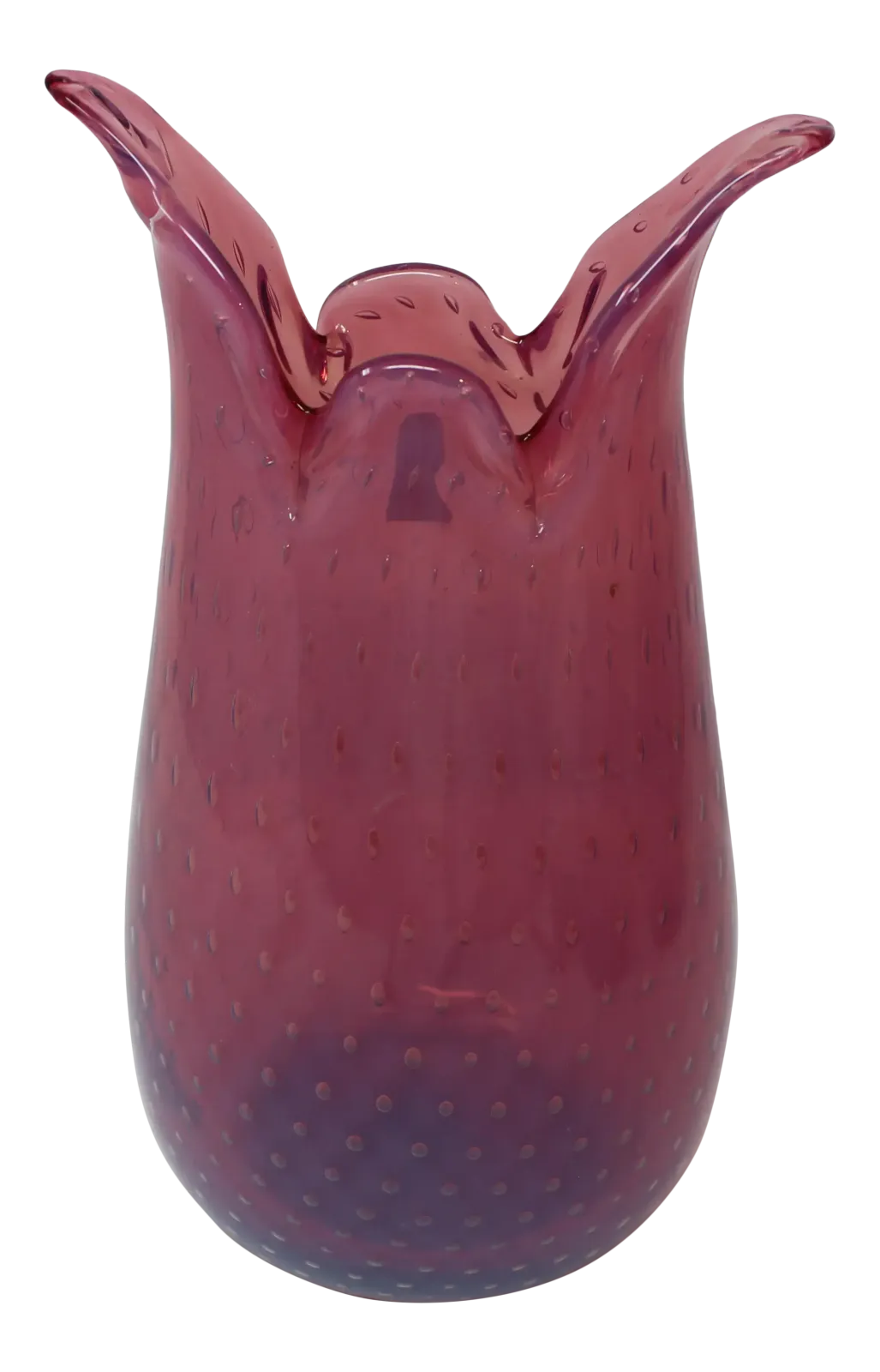 Vintage Bubble Vase By Fratelli Toso