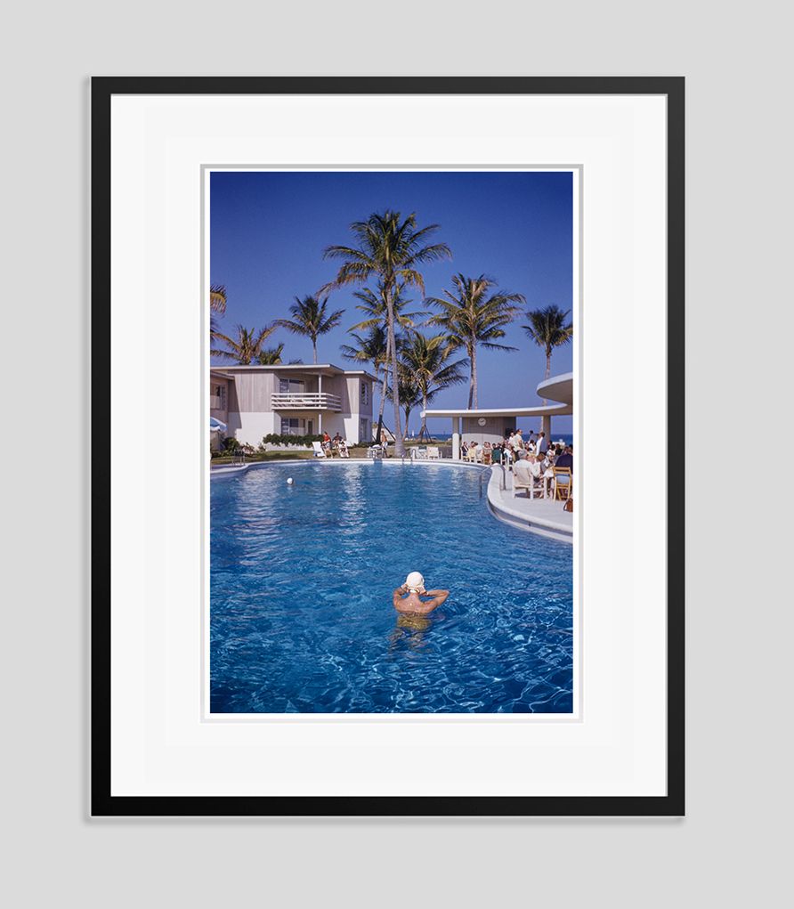 Toni Frissell 'At La Coquille Club' Archival Pigment Print Framed In Black photo furniture