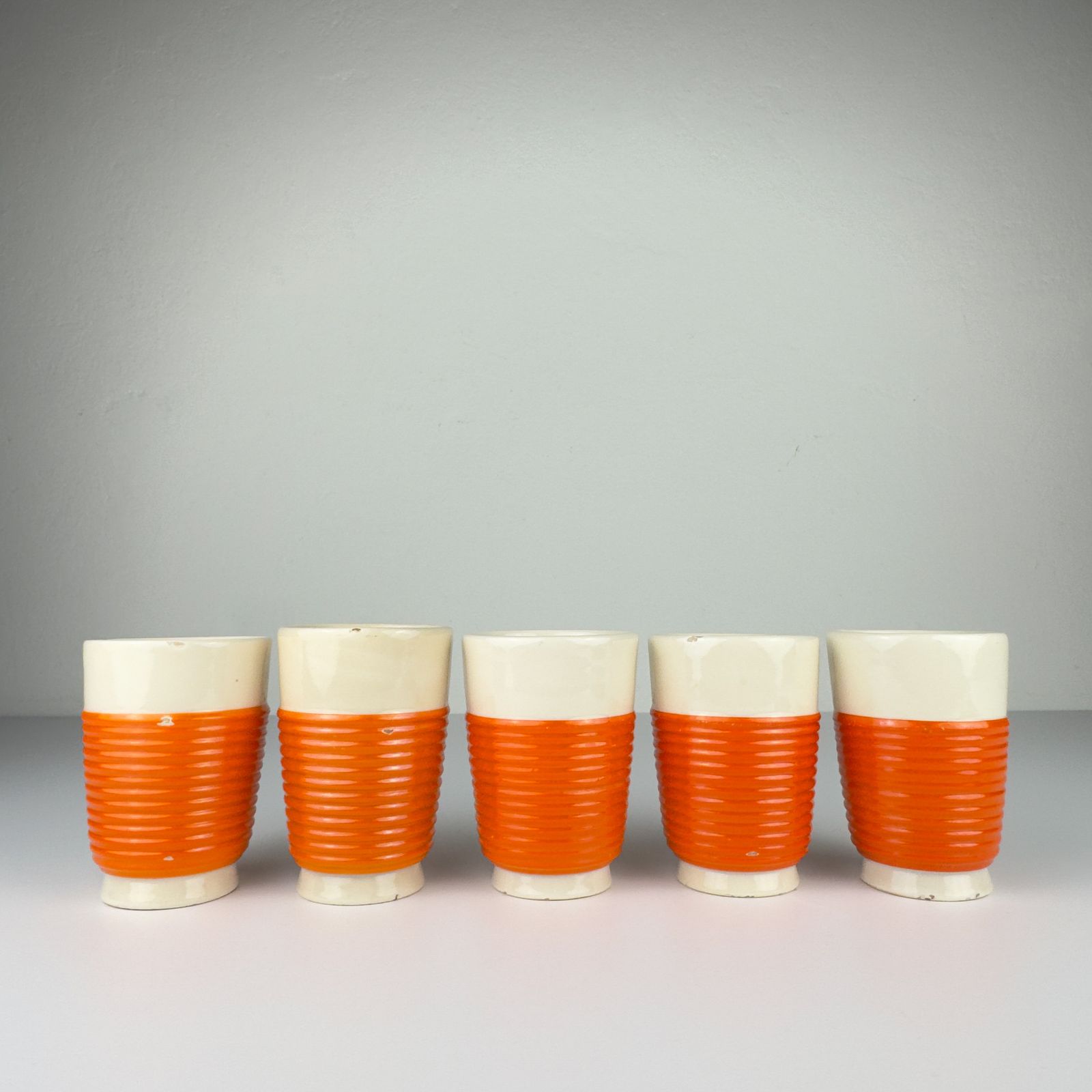 1080.0 Vintage Set Of Water From Ceramiche Rometti Umbertide, Italy 1930s photo