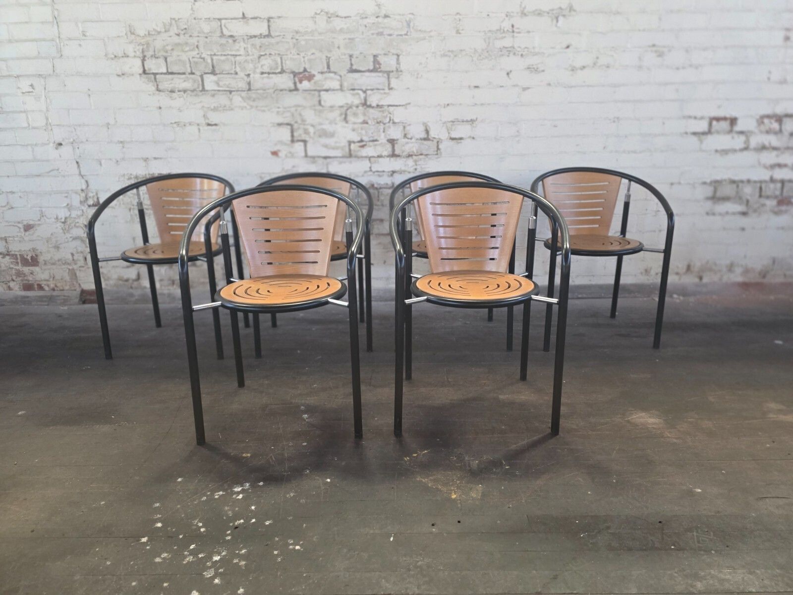 Set Of 6 Danish Dining Chairs By Rud Thygesen & Johnny Sorensen photo 695.0