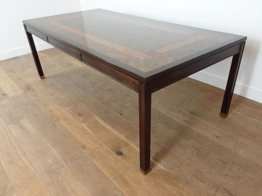photo for sale Large Mid Century Dining Table Designed By Gorm Lindum