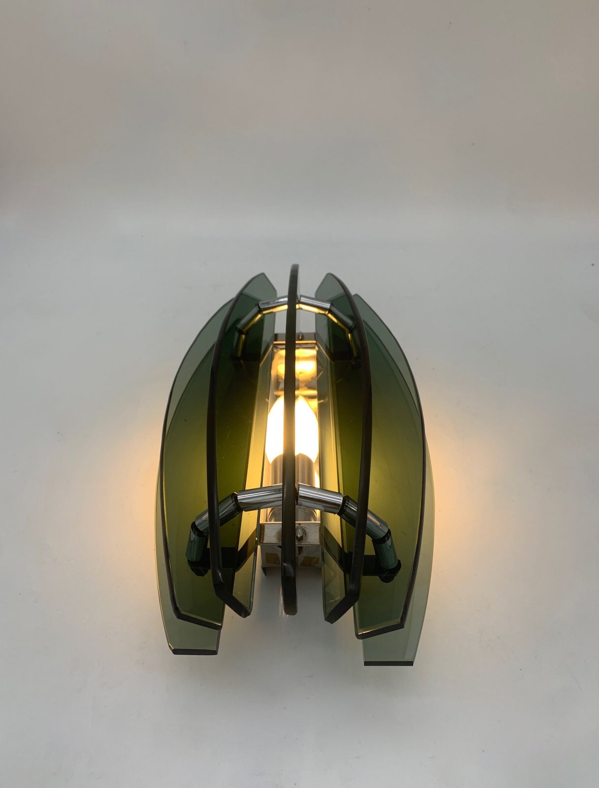 Pair Of Wall Lamps, Veca Appliques Made In Italy 1970 photo furniture