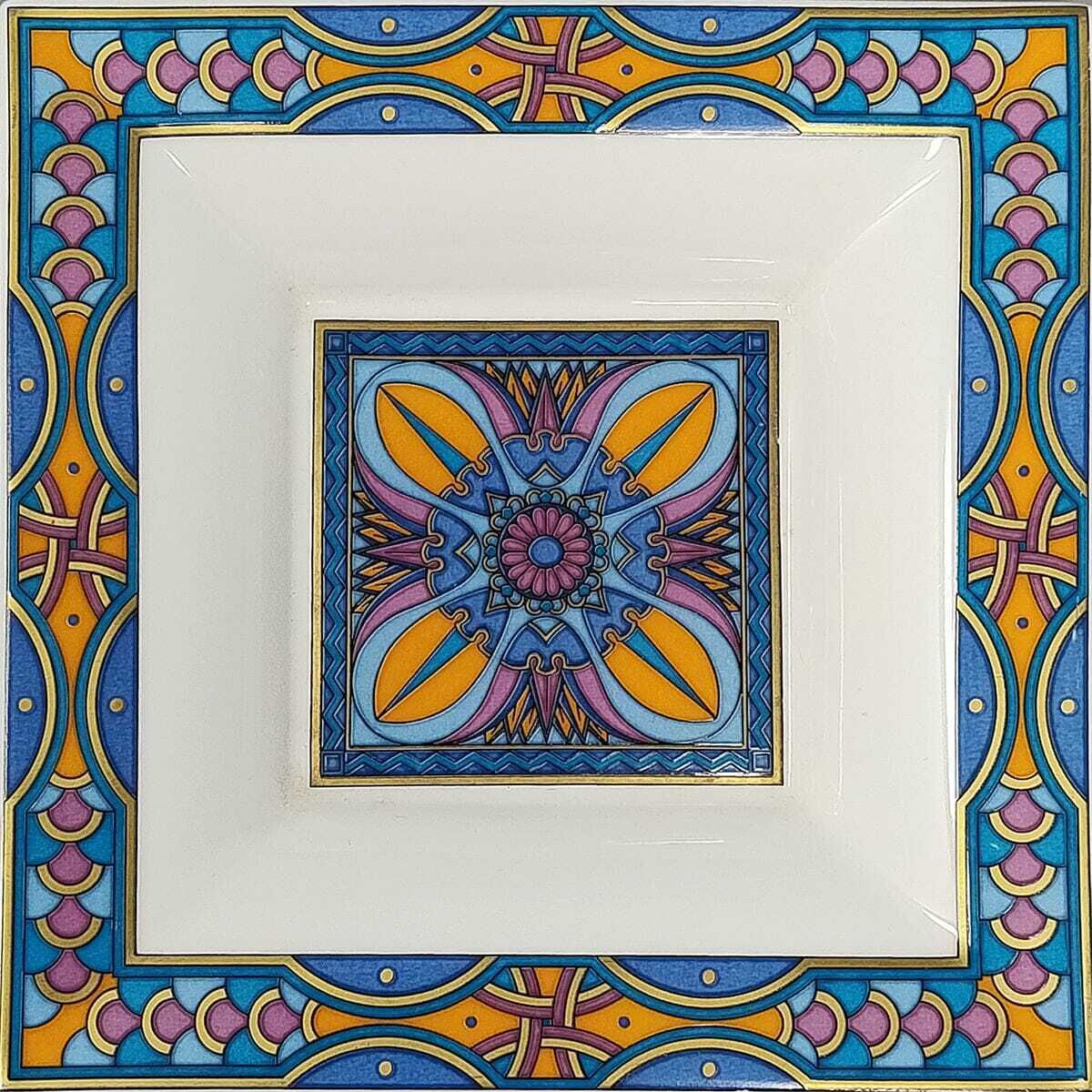 1990s Gorgeous Ashtray Or Catch All In Porcelain By Paloma Picasso For Villeroy & Boch photo buy