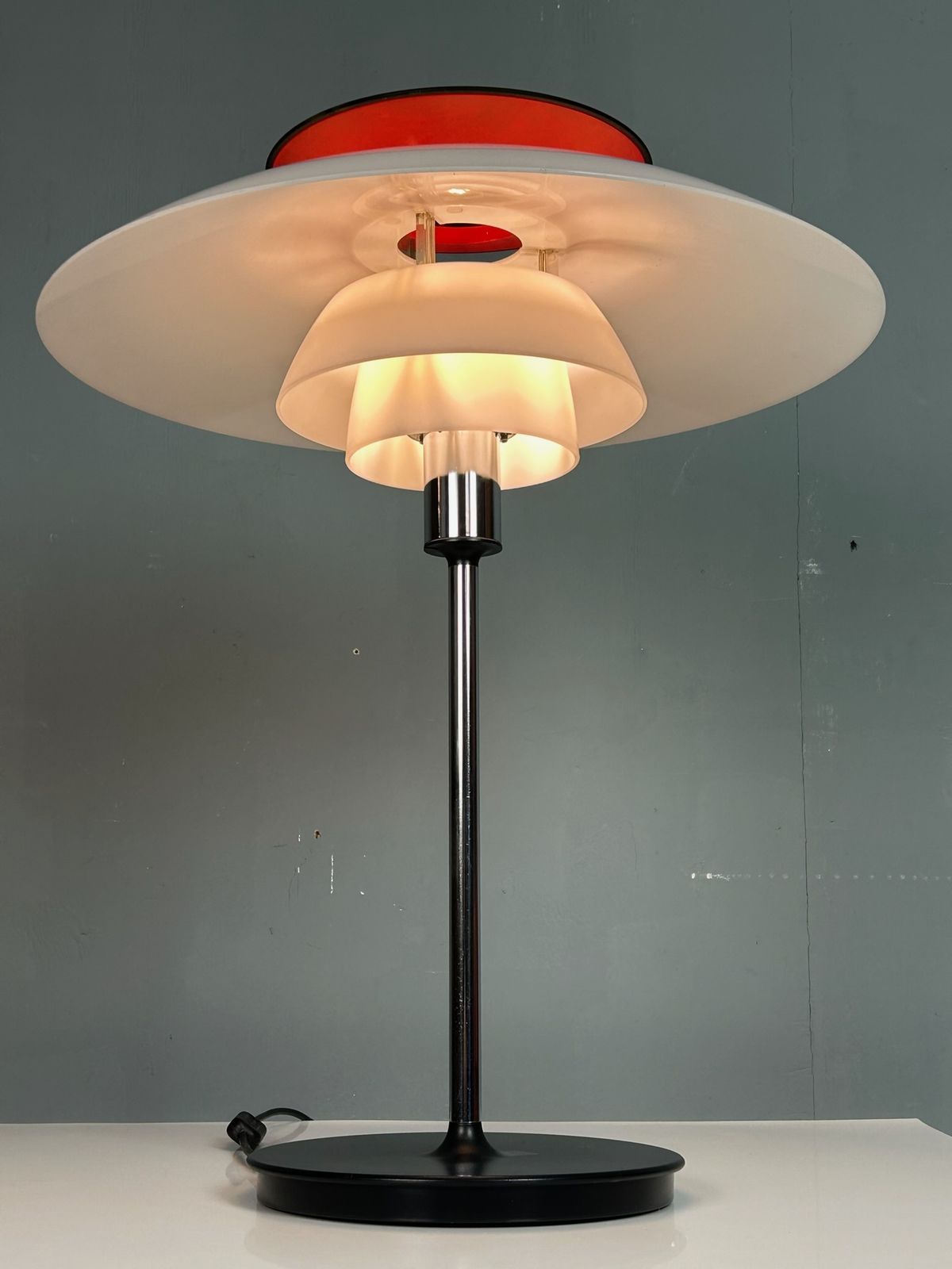 Ph 80 Table Lamp For Poul Henningsen By Louis Poulsen, 1970 photo vinterior
