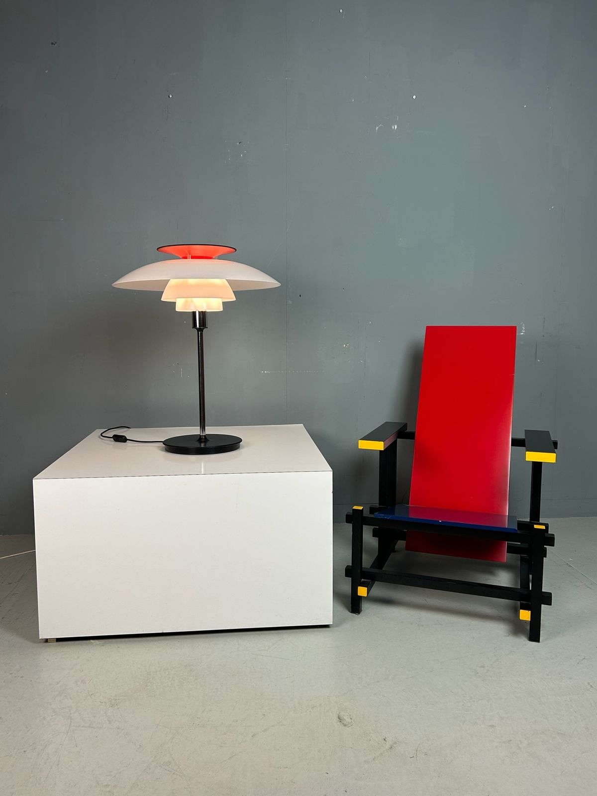 photo furniture Ph 80 Table Lamp For Poul Henningsen By Louis Poulsen, 1970