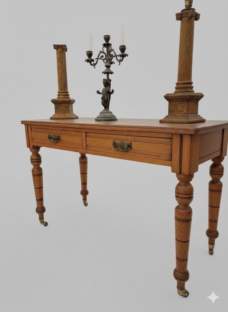 Edwardian Desk By Maple & Co., 1920s photo furniture