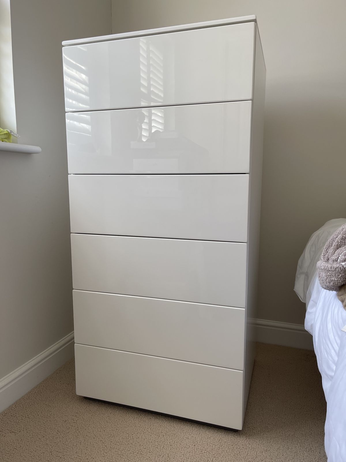 Rolf Fransson Abstracta Arctic Cabinet White Gloss