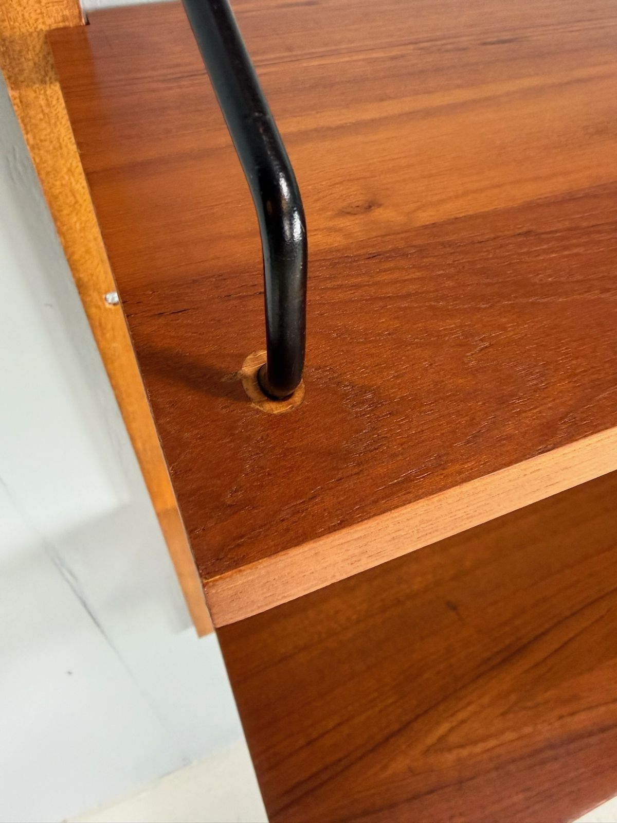 Poul Cadovius Mid  Century Modern Modular Teak Wall Unit Shelving For Cado, 1960 photo for sale