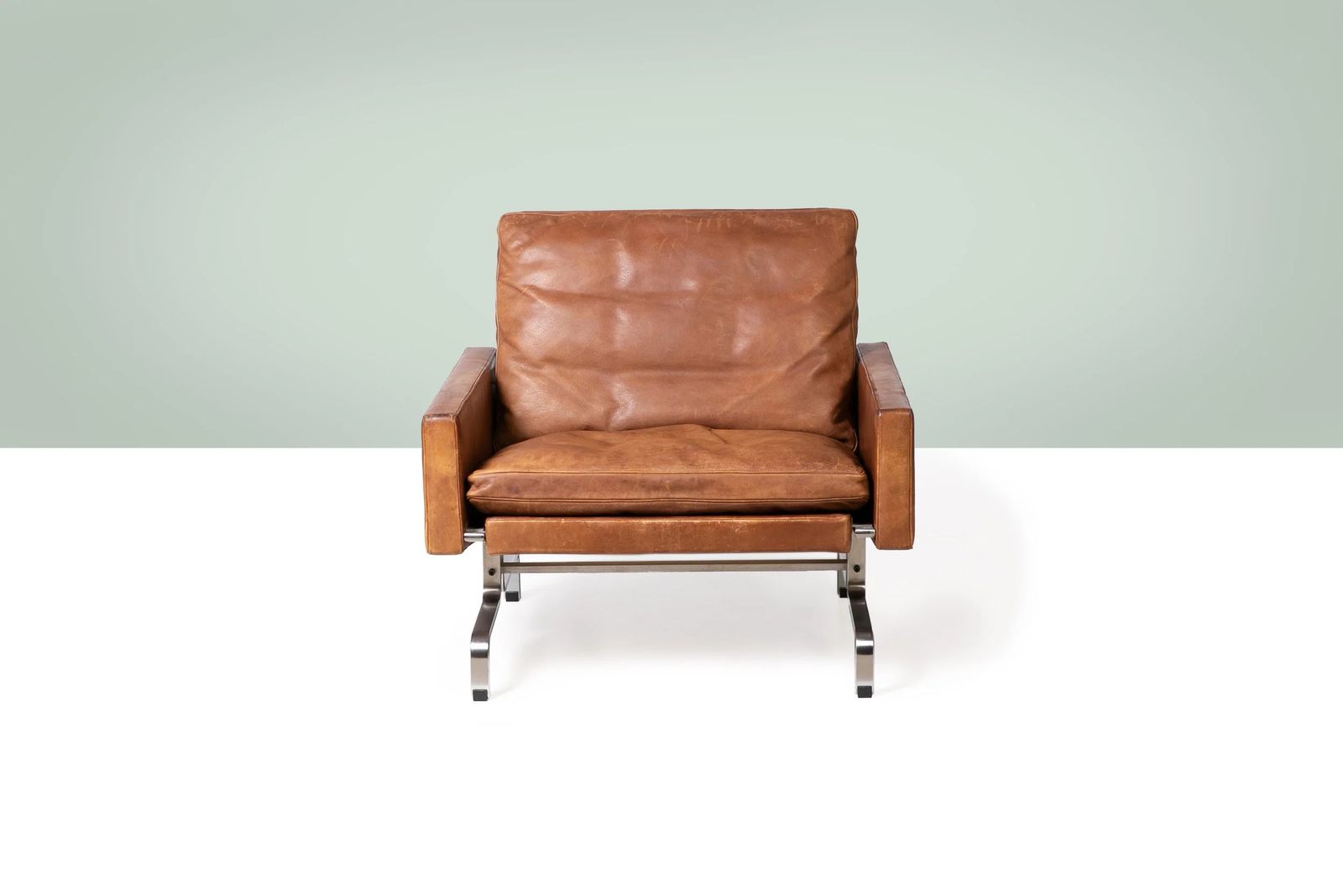 Poul Kjaerholm Pk 31 Danish Mid Century Lounge Chairs