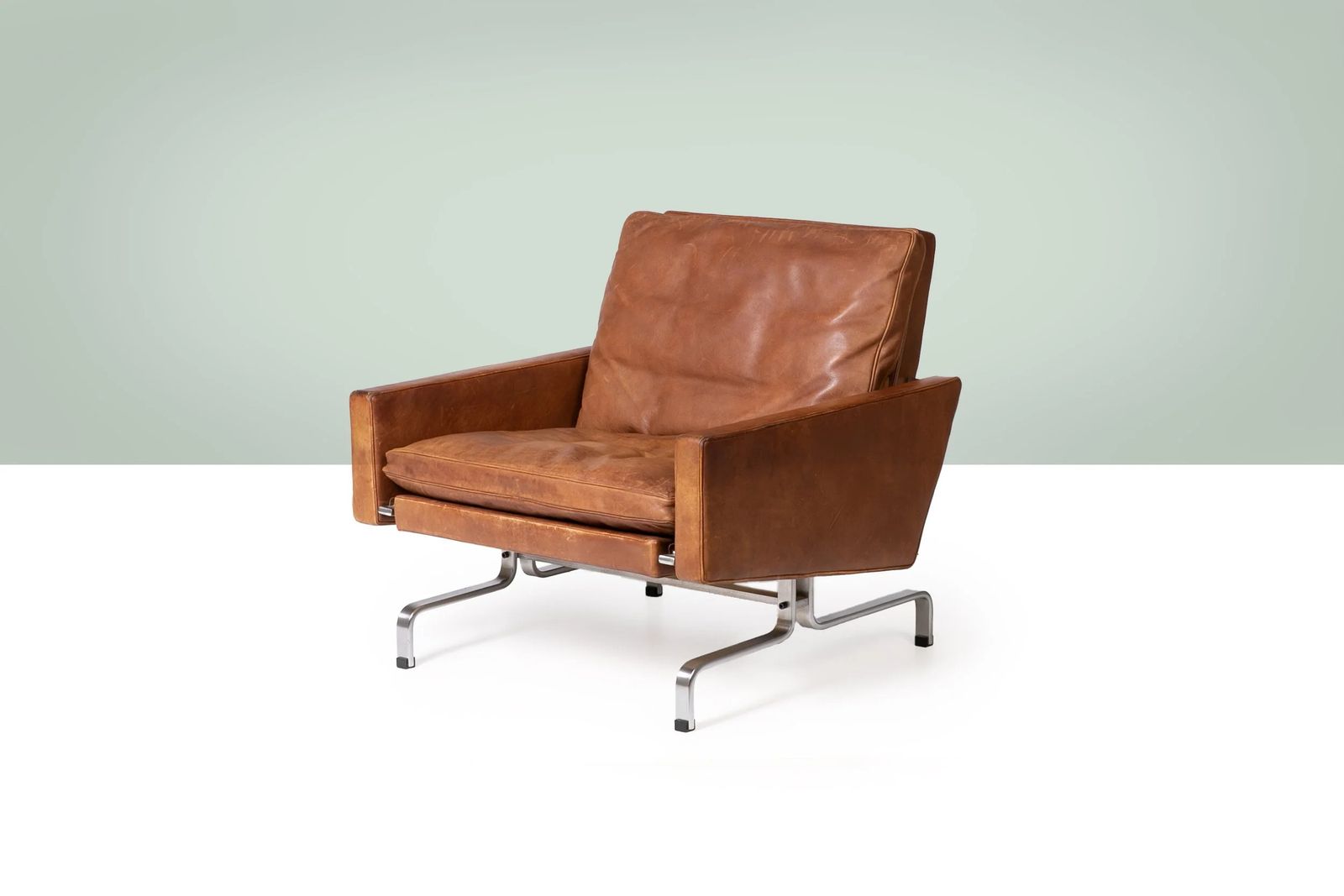 Poul Kjaerholm Pk 31 Danish Mid Century Lounge Chairs photo furniture