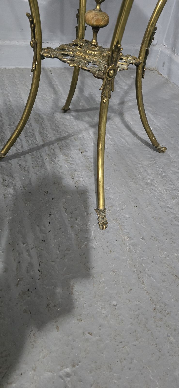 Fabulous Brass Jardinere Stand photo furniture