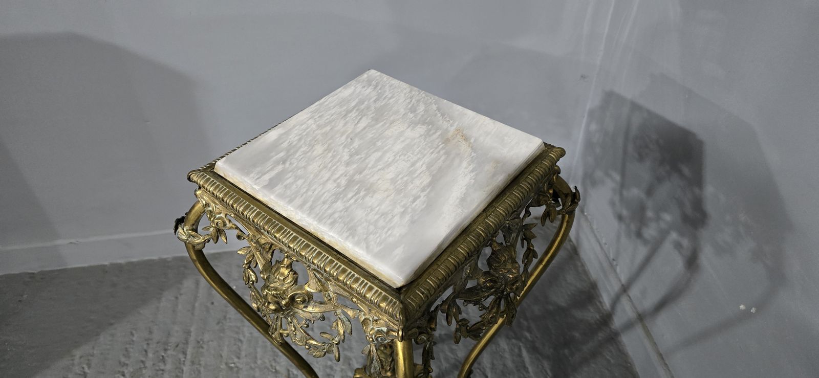 Fabulous Brass Jardinere Stand photo Home Decor