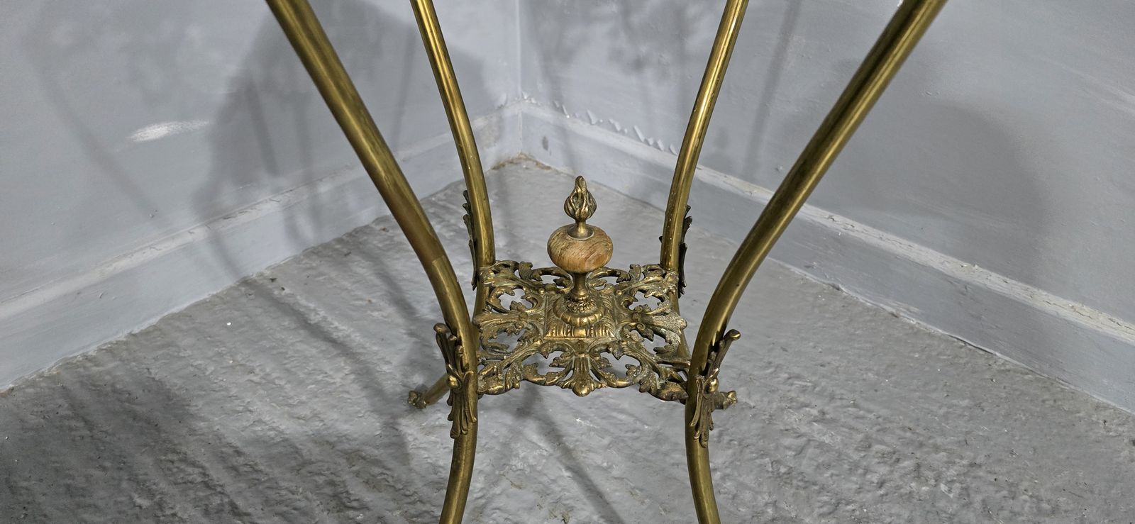 Fabulous Brass Jardinere Stand photo buy