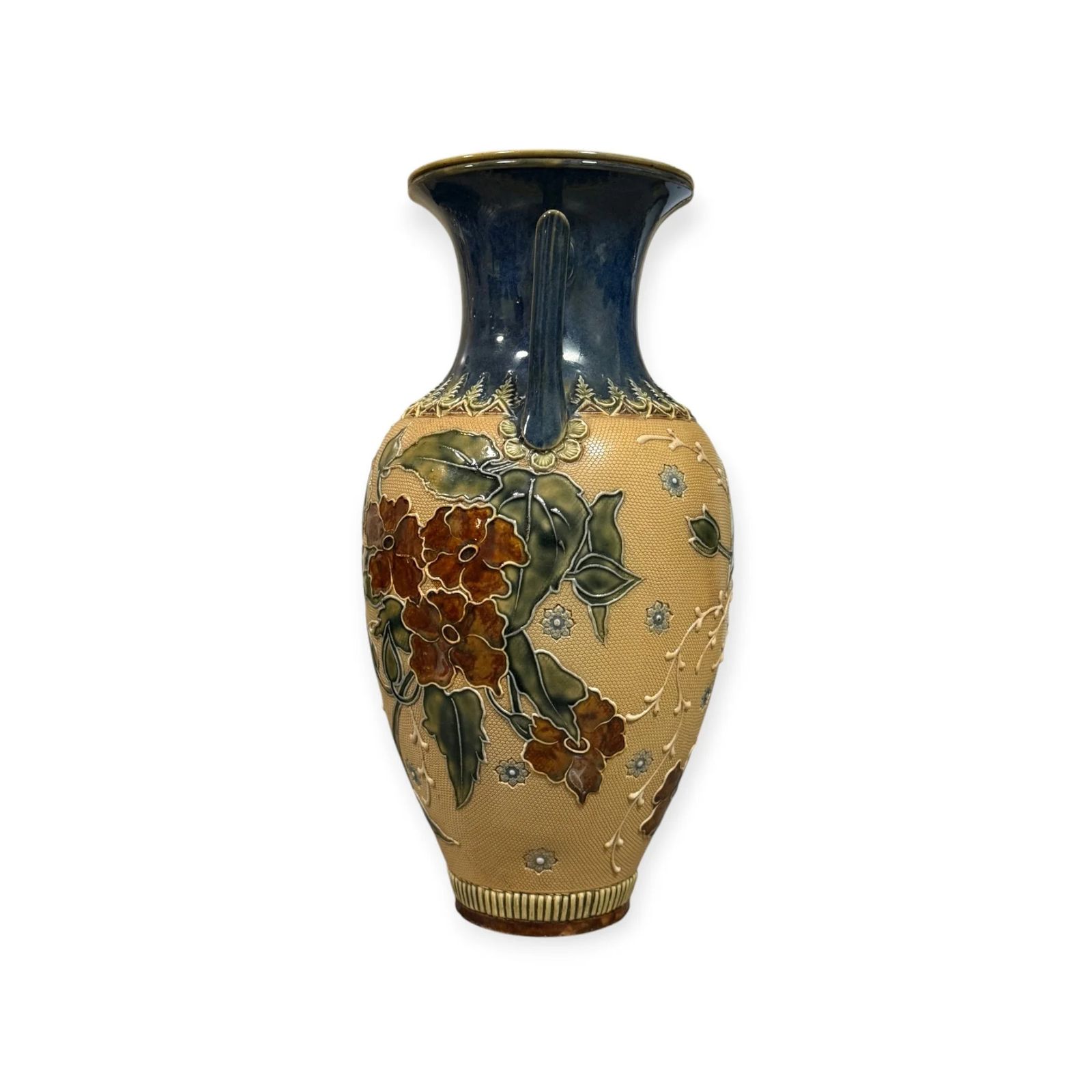 Royal Doulton Lambeth Slater’s Patent Vase – Art Union Of London photo 240.0