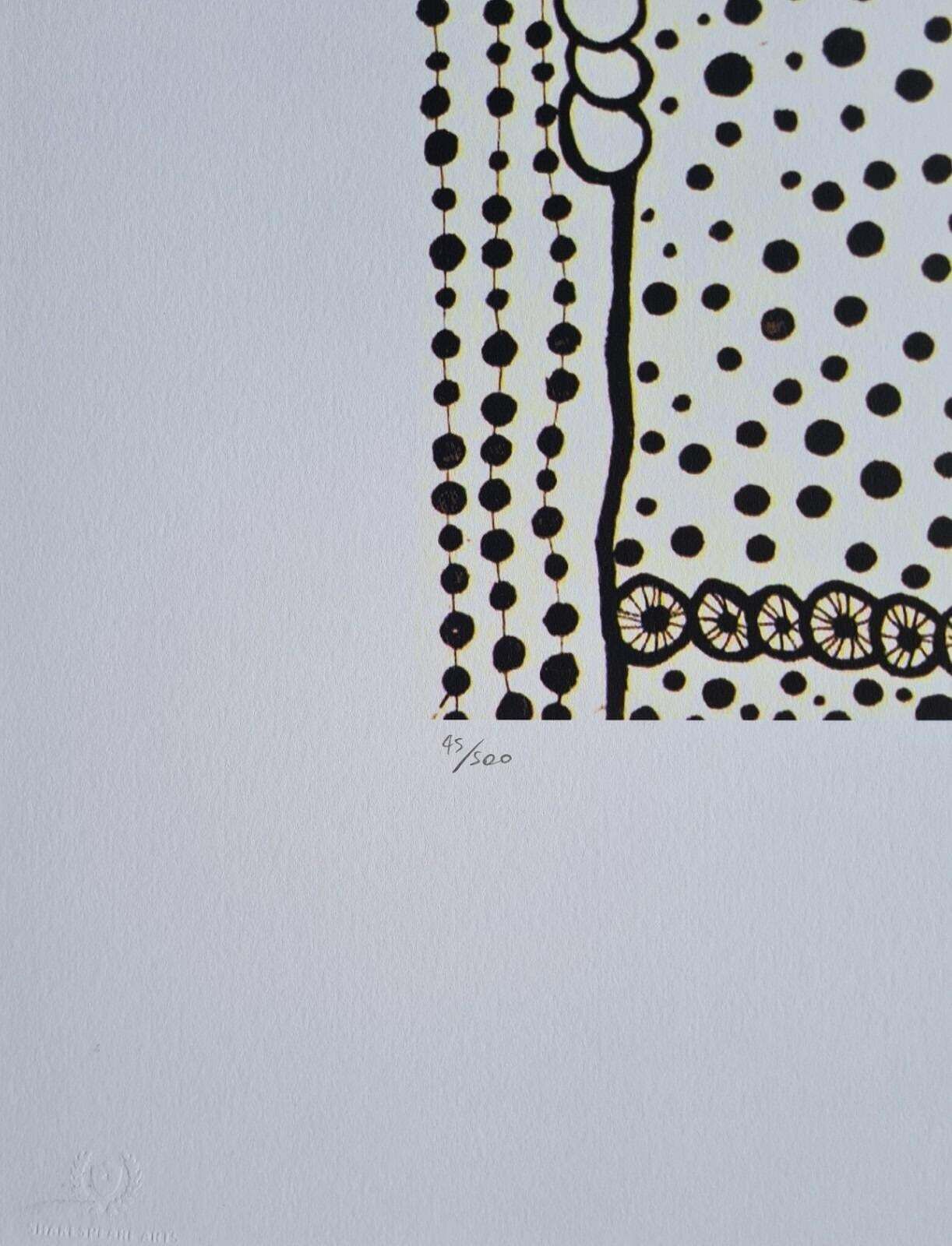After Yayoi Kusama, Self Portrait, Lithograph, 1990s photo 388.0