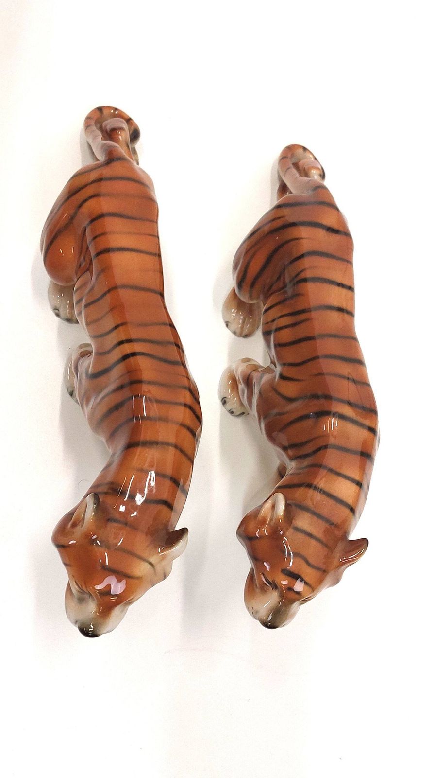photo for sale 1 Of 2 Decorative Ornament / Art Nouveau / Czech Republic / Tiger Animal Figure