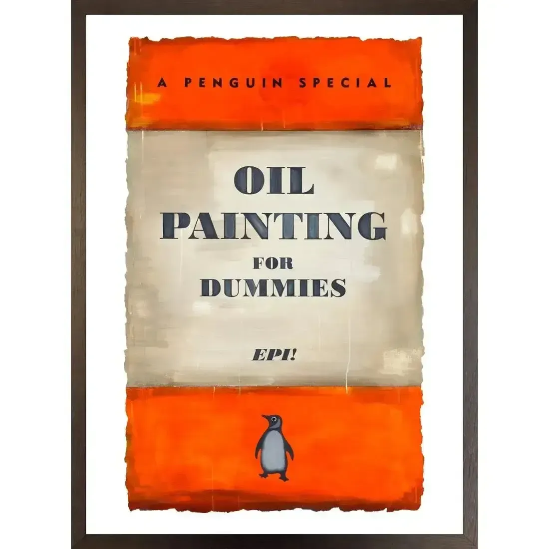 Epi, Oil Painting For Dummies (Orange), 2022
