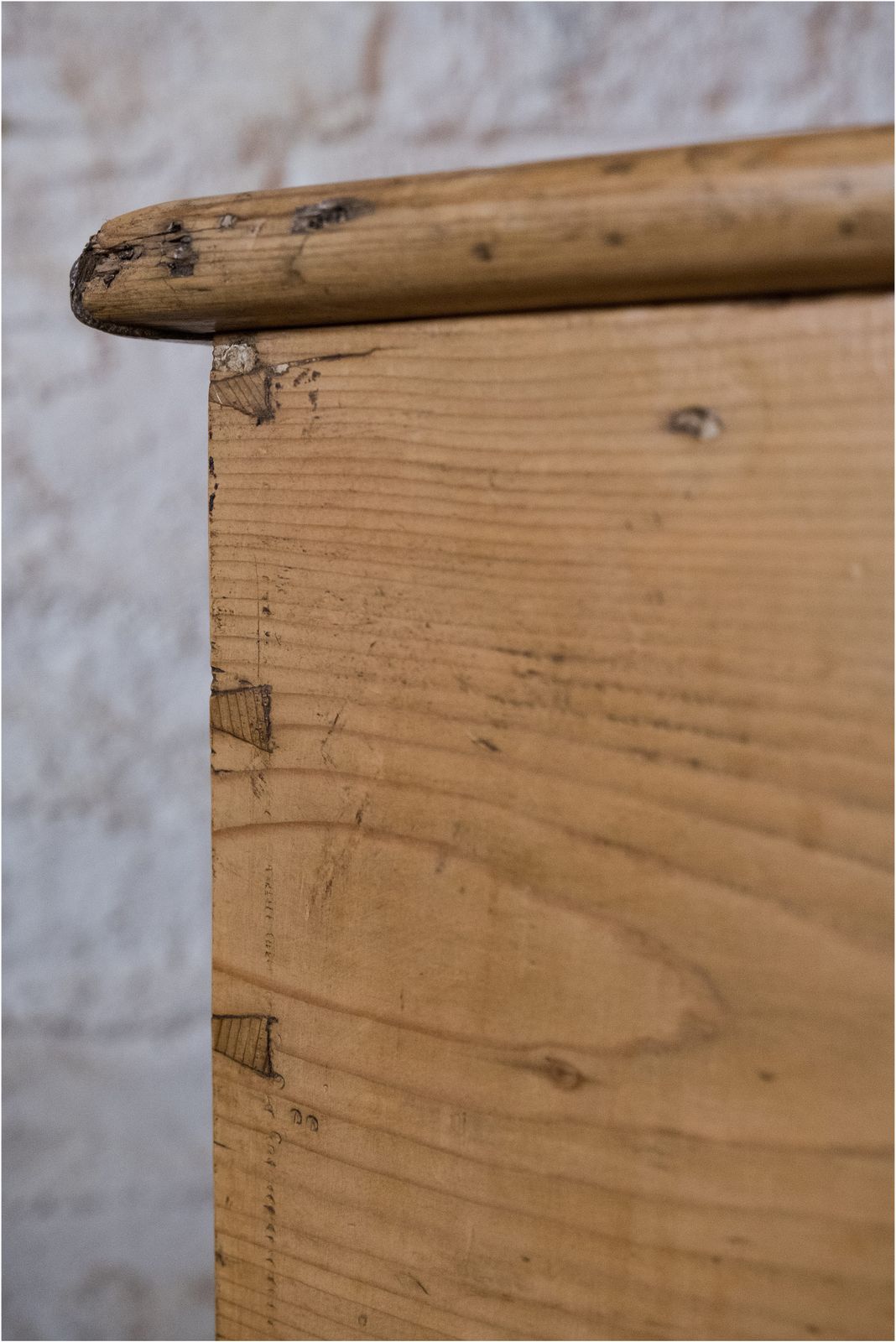 Victorian Stripped Pine Blanket Box (923) photo for sale