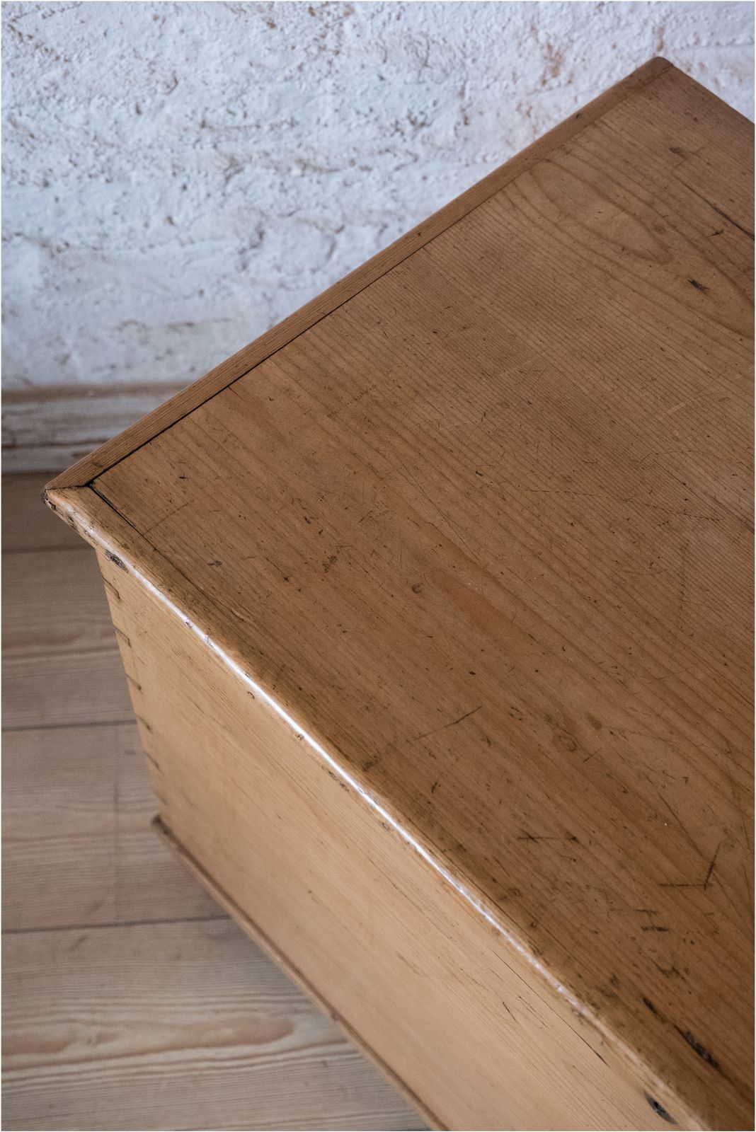 Victorian Stripped Pine Blanket Box (923) photo buy