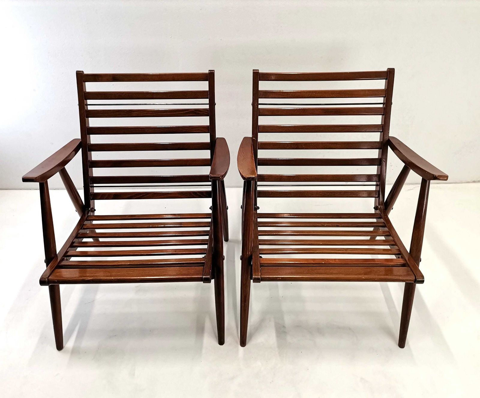 Set Of 2 Armchair/ Scandinavian Design / 1960s photo furniture