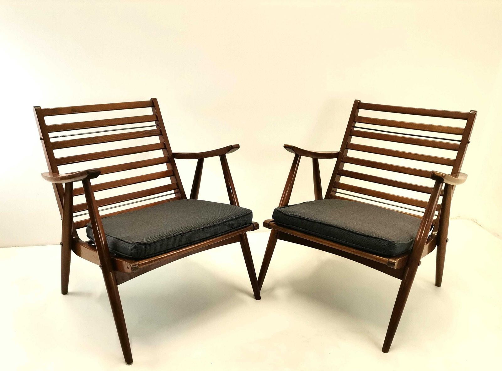 Set Of 2 Armchair/ Scandinavian Design / 1960s photo vinterior