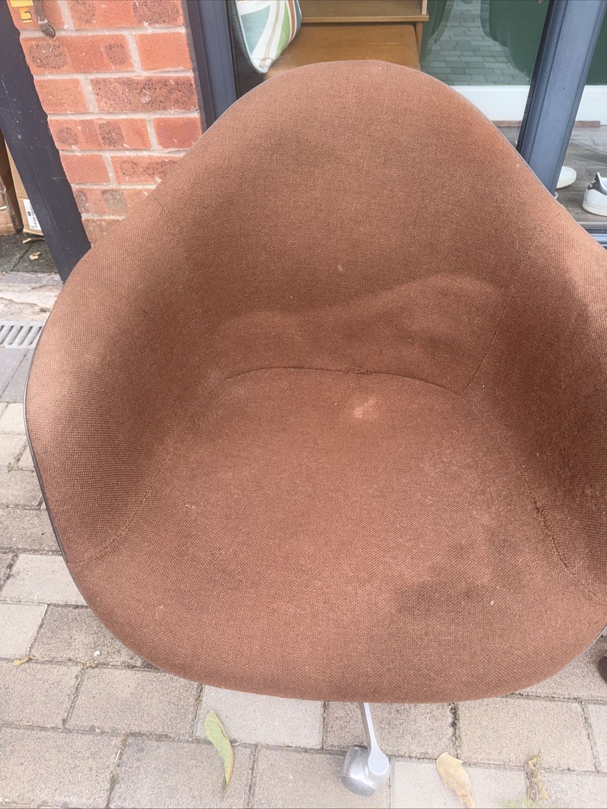 Charles & Ray Eames (Herman Miller) Pacc Moulded Fibreglass Armchair photo for sale