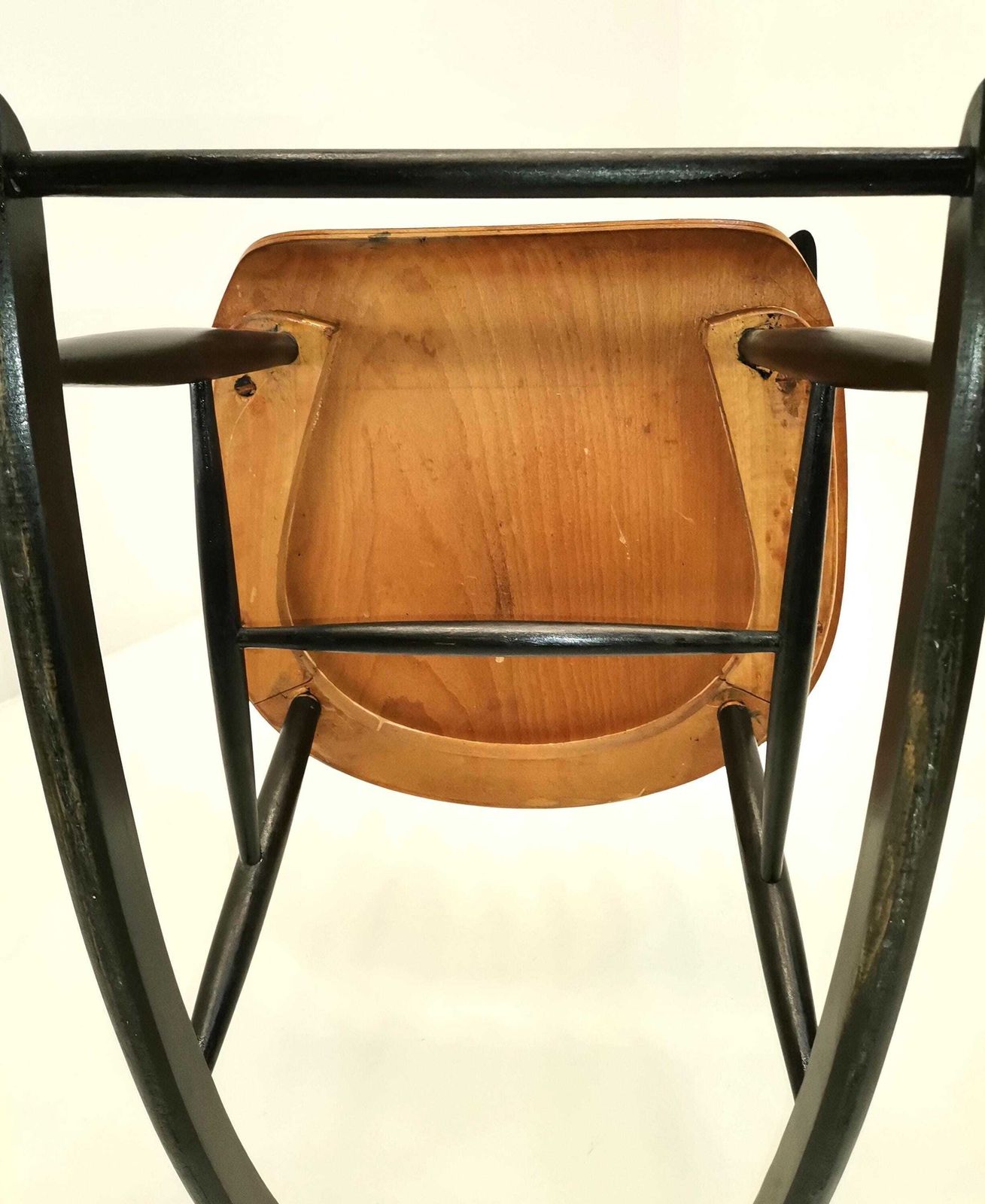 photo for sale Ilmari Tapiovara Mid Century Modern Rocking Chair / Made In 60s Yugoslavia / Grandessa Rocking Chair/