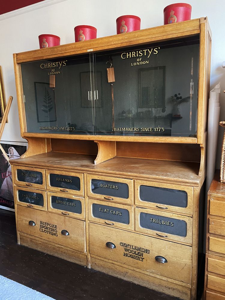 Christy's Hat Cabinet With Large Set Of Drawers photo furniture